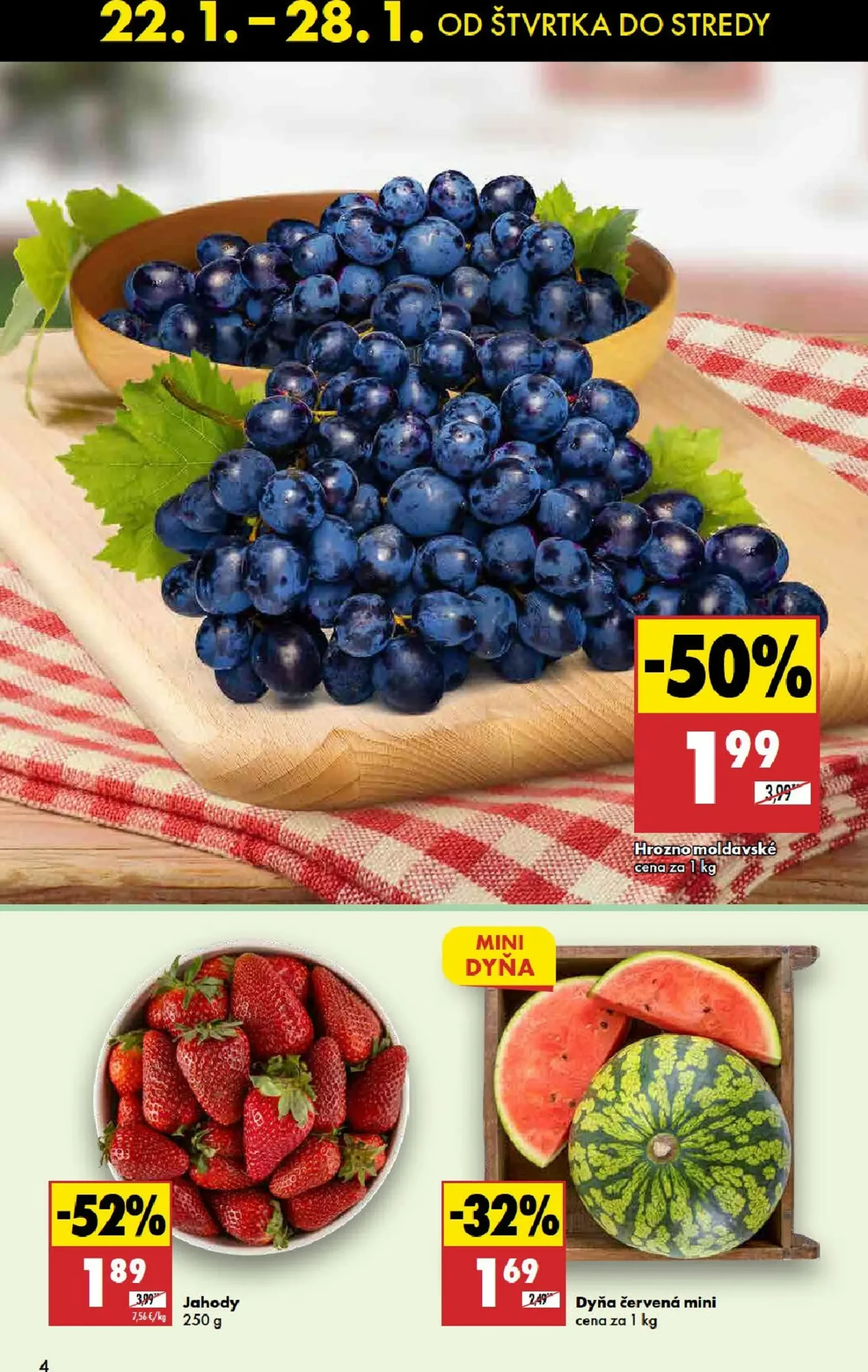 Page 4 of Aktuálny biedronka leták platný od štvrtka 22.01 do 28.01