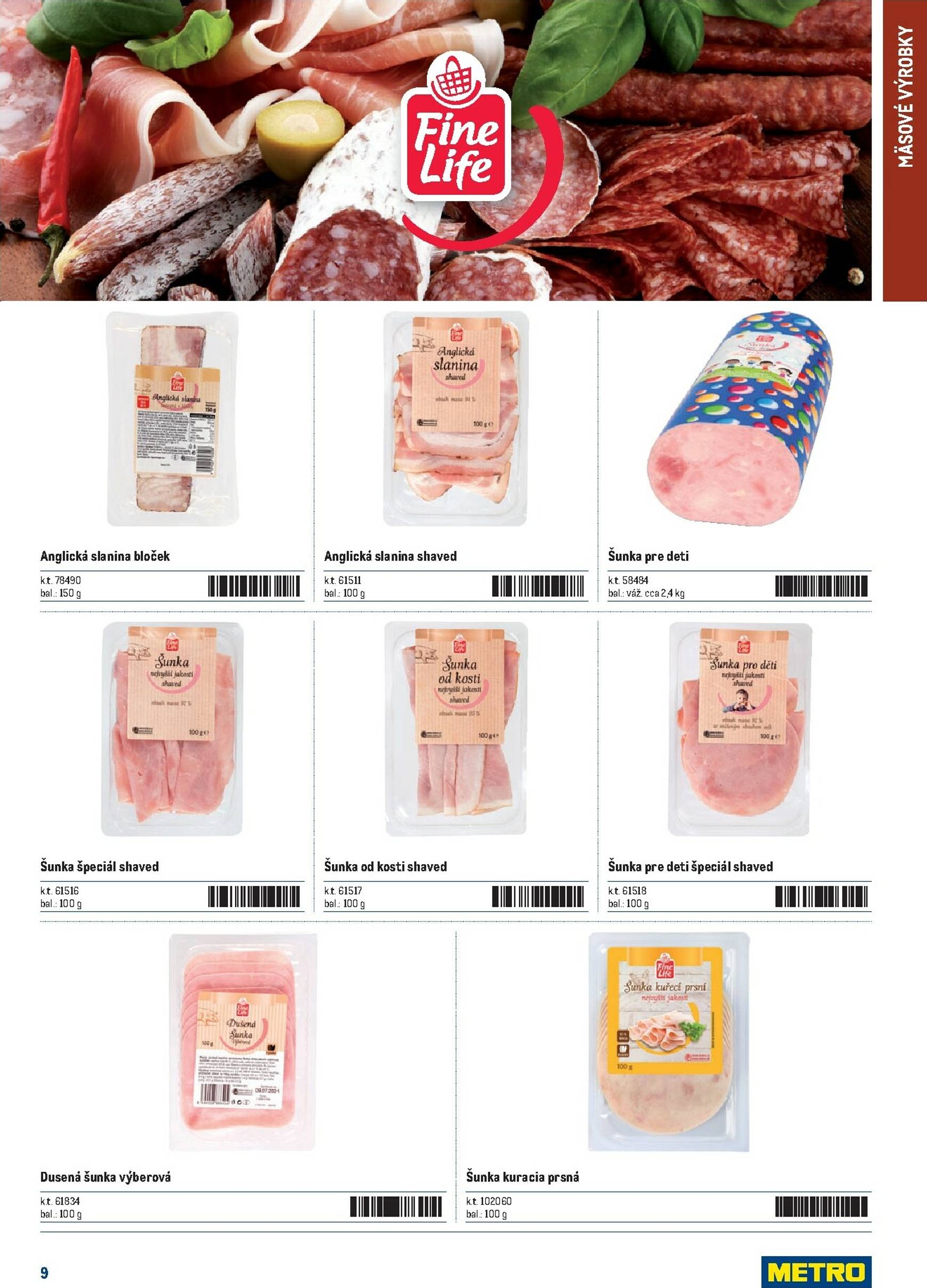 Page 9 of Aktuálny metro leták platný od soboty 21.11 do 21.11