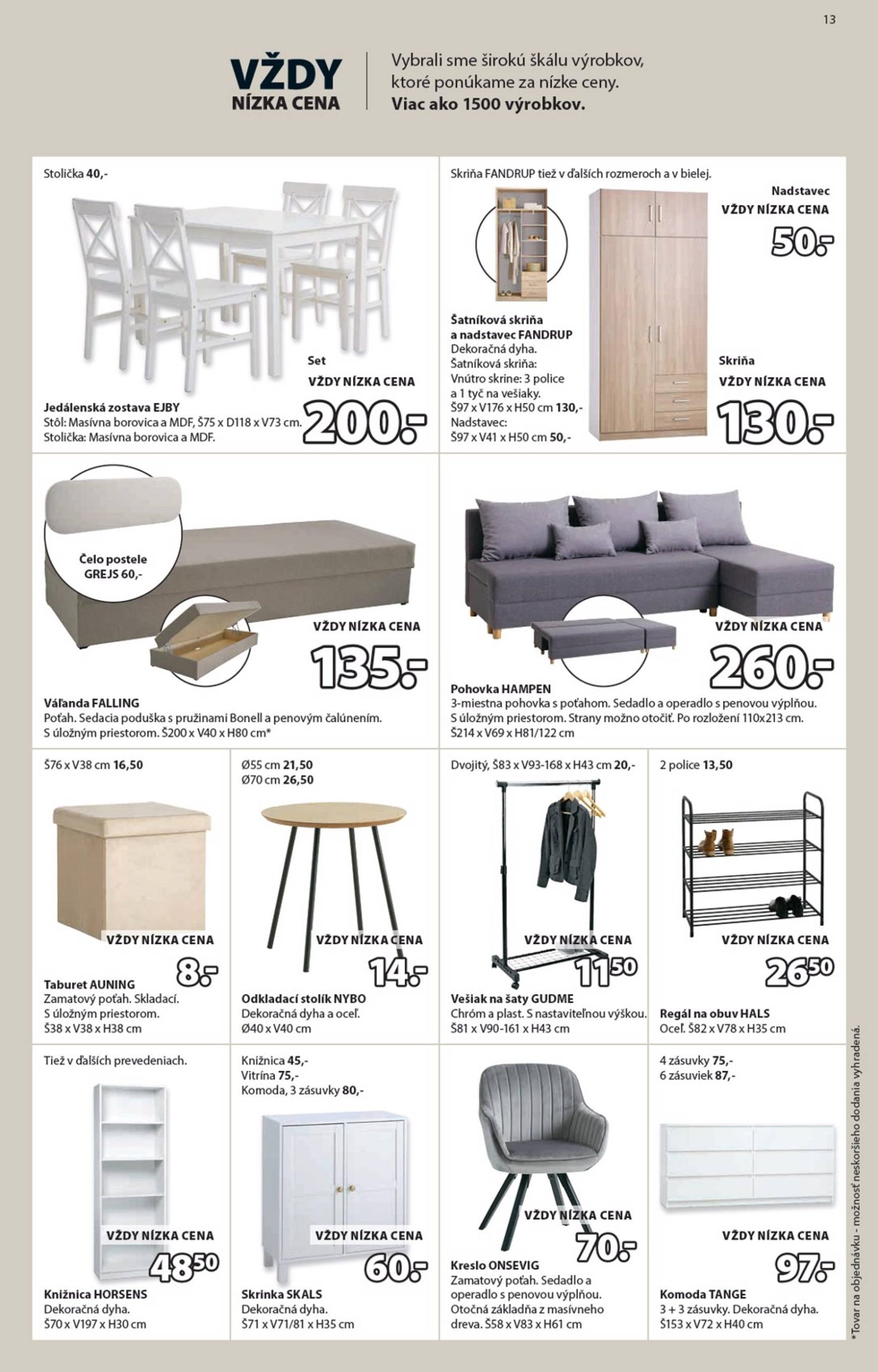 Page 13 of Aktuálny jysk leták platný od štvrtka 24.12 do 03.02