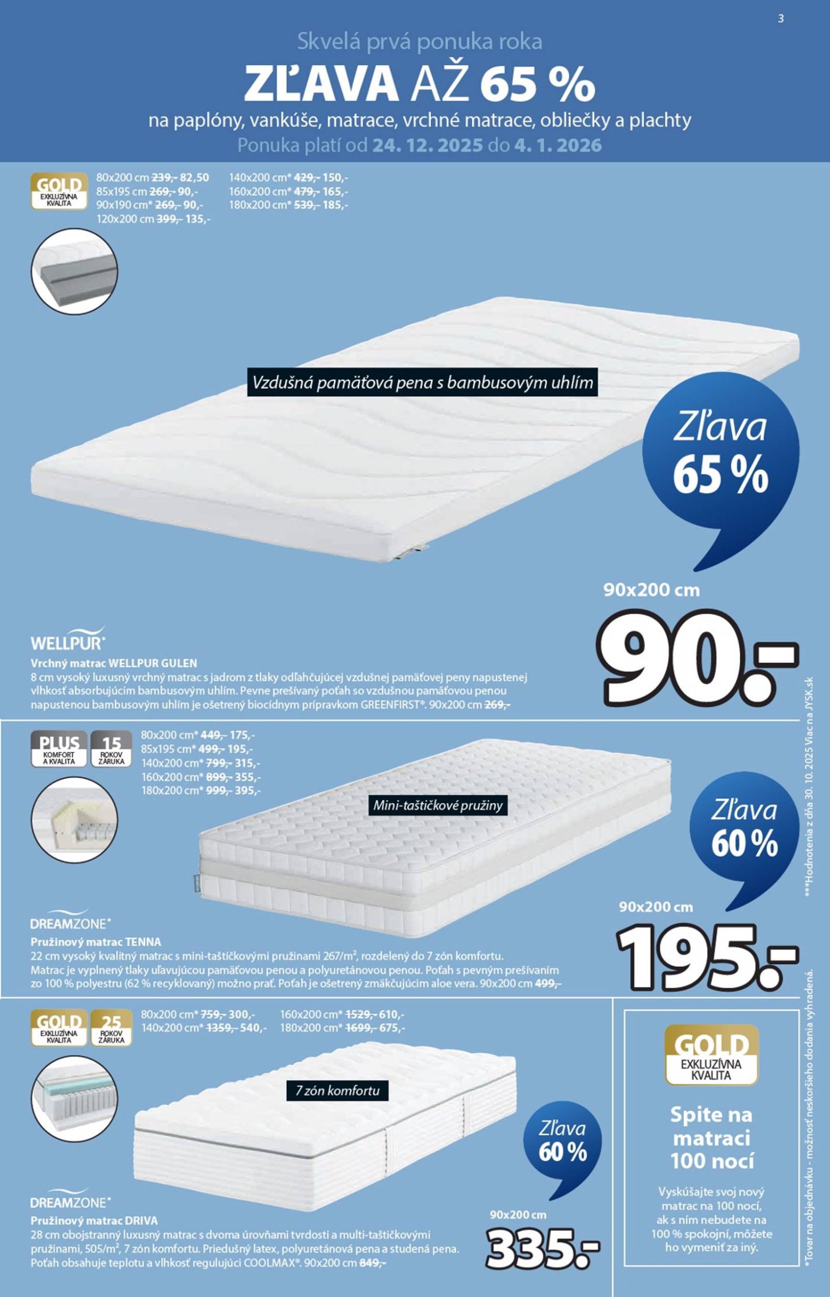 Page 3 of Aktuálny jysk leták platný od štvrtka 24.12 do 03.02