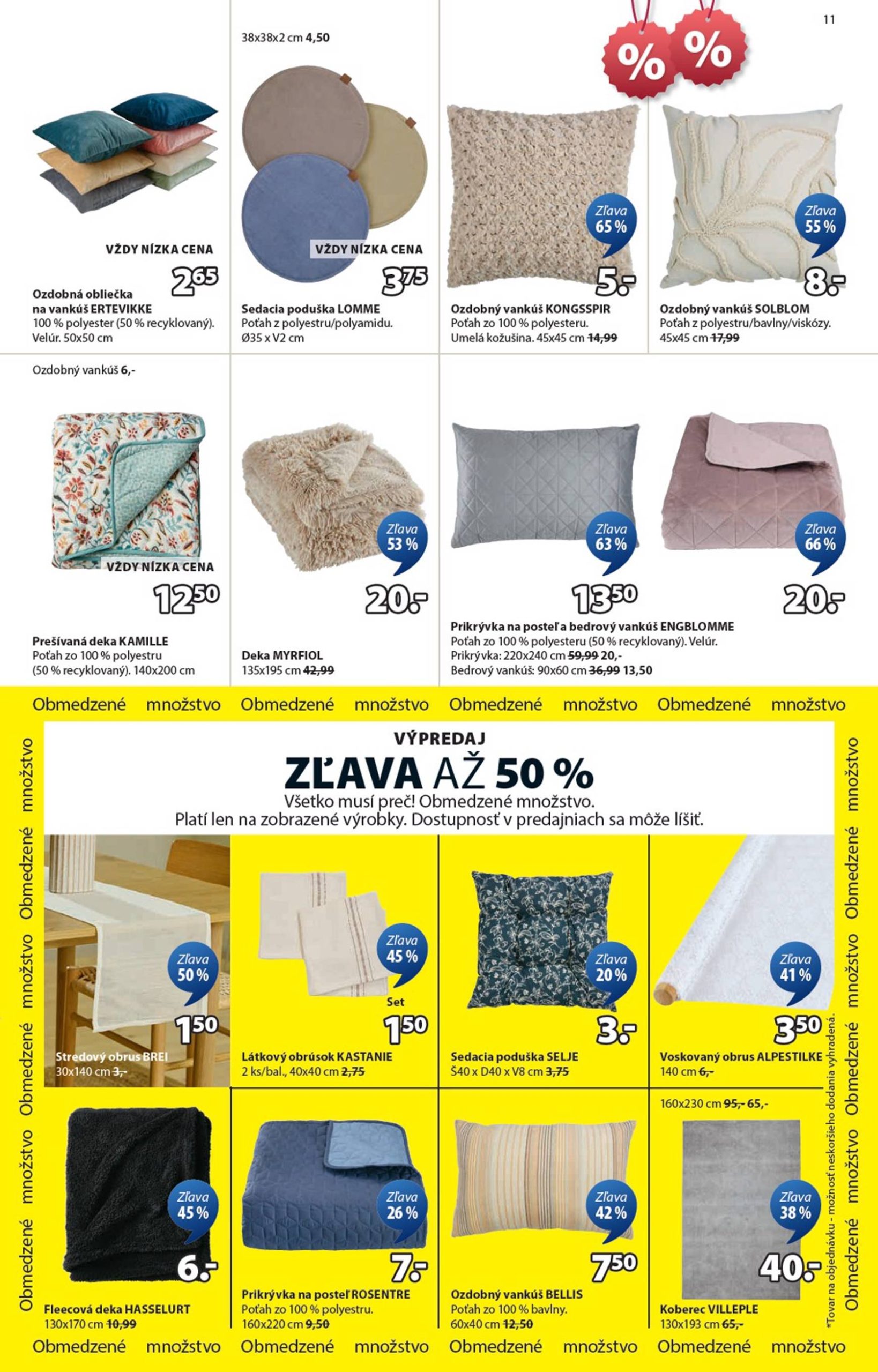 Page 11 of Aktuálny jysk leták platný od štvrtka 24.12 do 03.02