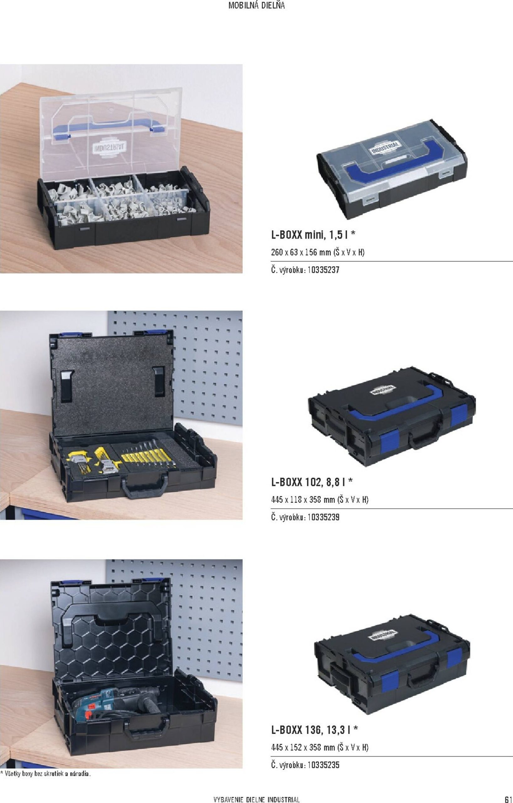 Page 61 of Aktuálny hornbach leták platný od nedele 01.11 do 30.09