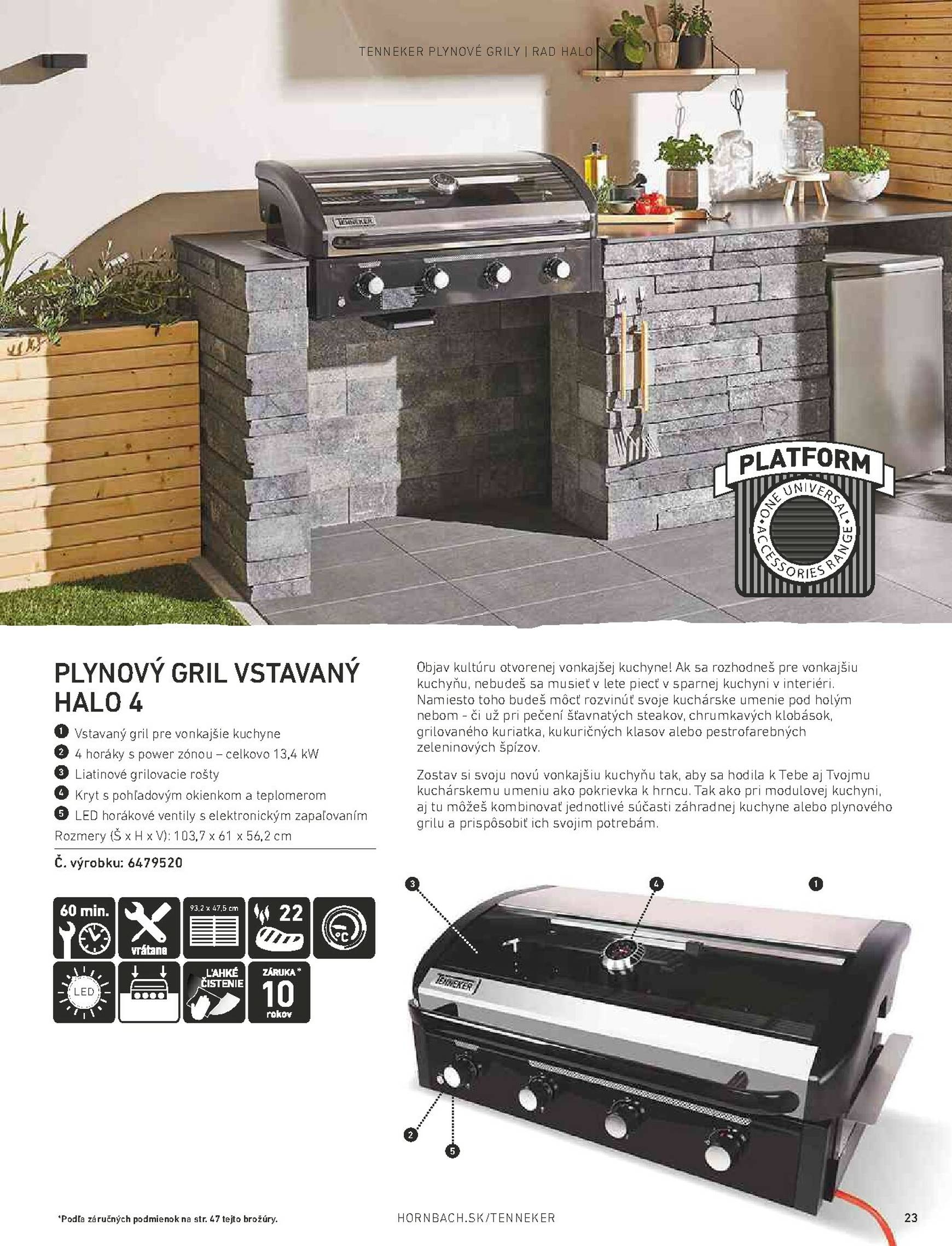 Page 23 of Aktuálny hornbach leták platný od nedele 01.11 do 31.08