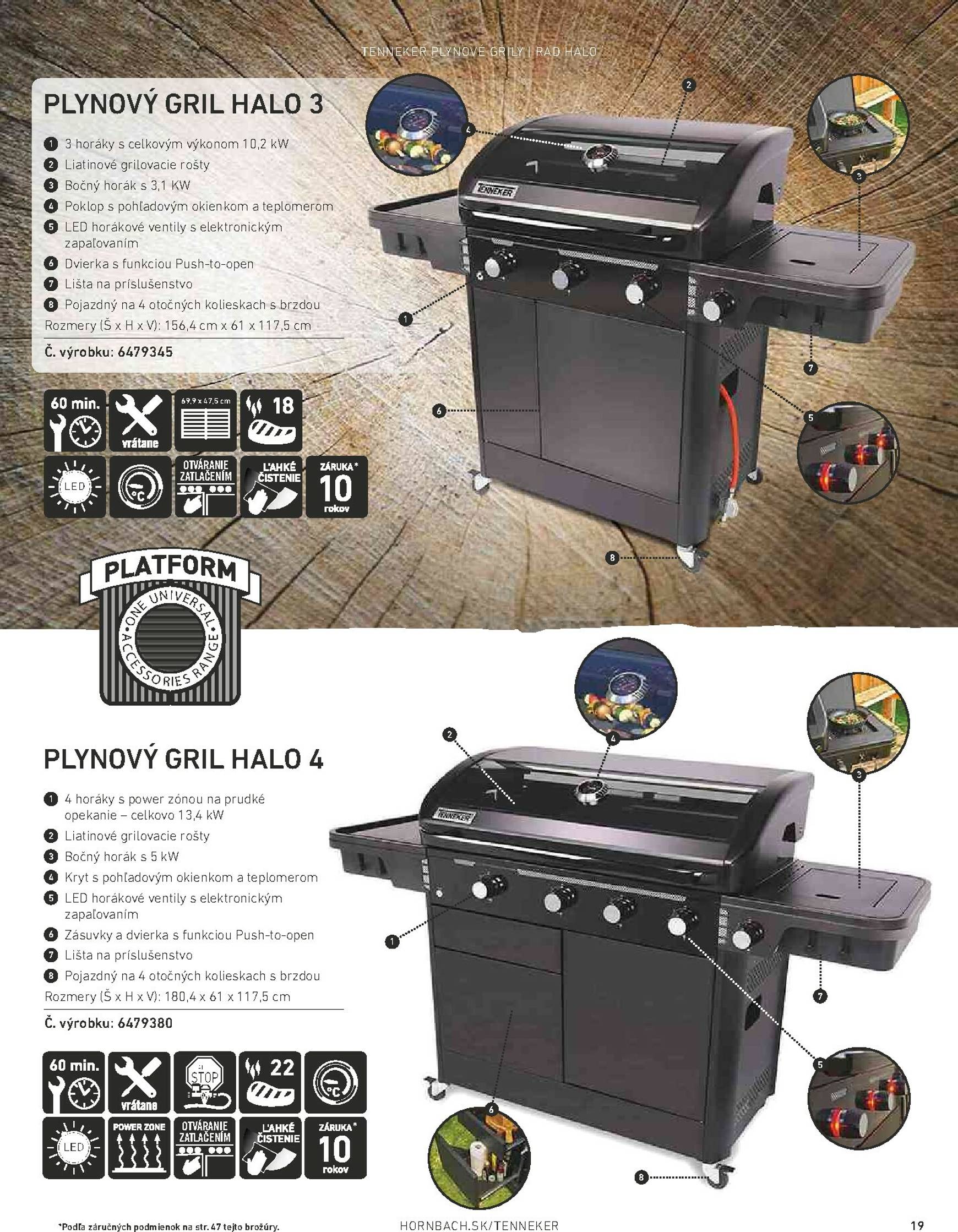 Page 19 of Aktuálny hornbach leták platný od nedele 01.11 do 31.08