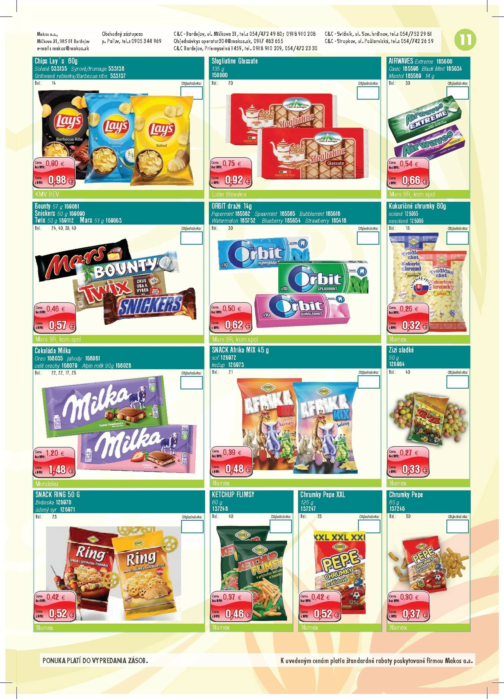 Page 11 of Aktuálny makos leták platný od štvrtka 01.01 do 01.03
