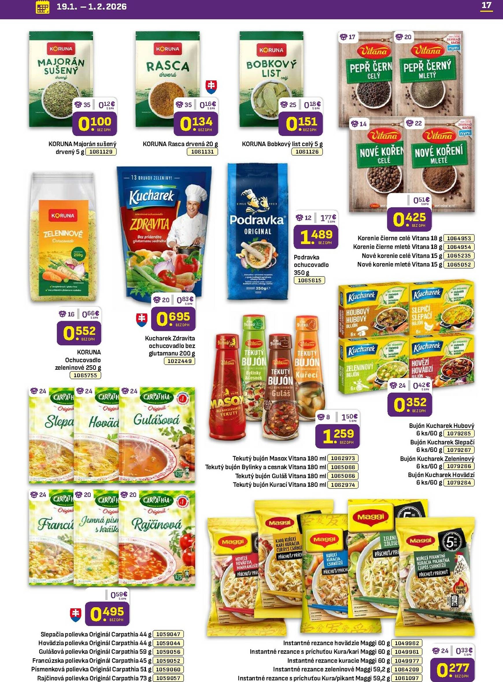 Page 17 of Aktuálny libex leták platný od pondelka 19.01 do 01.02