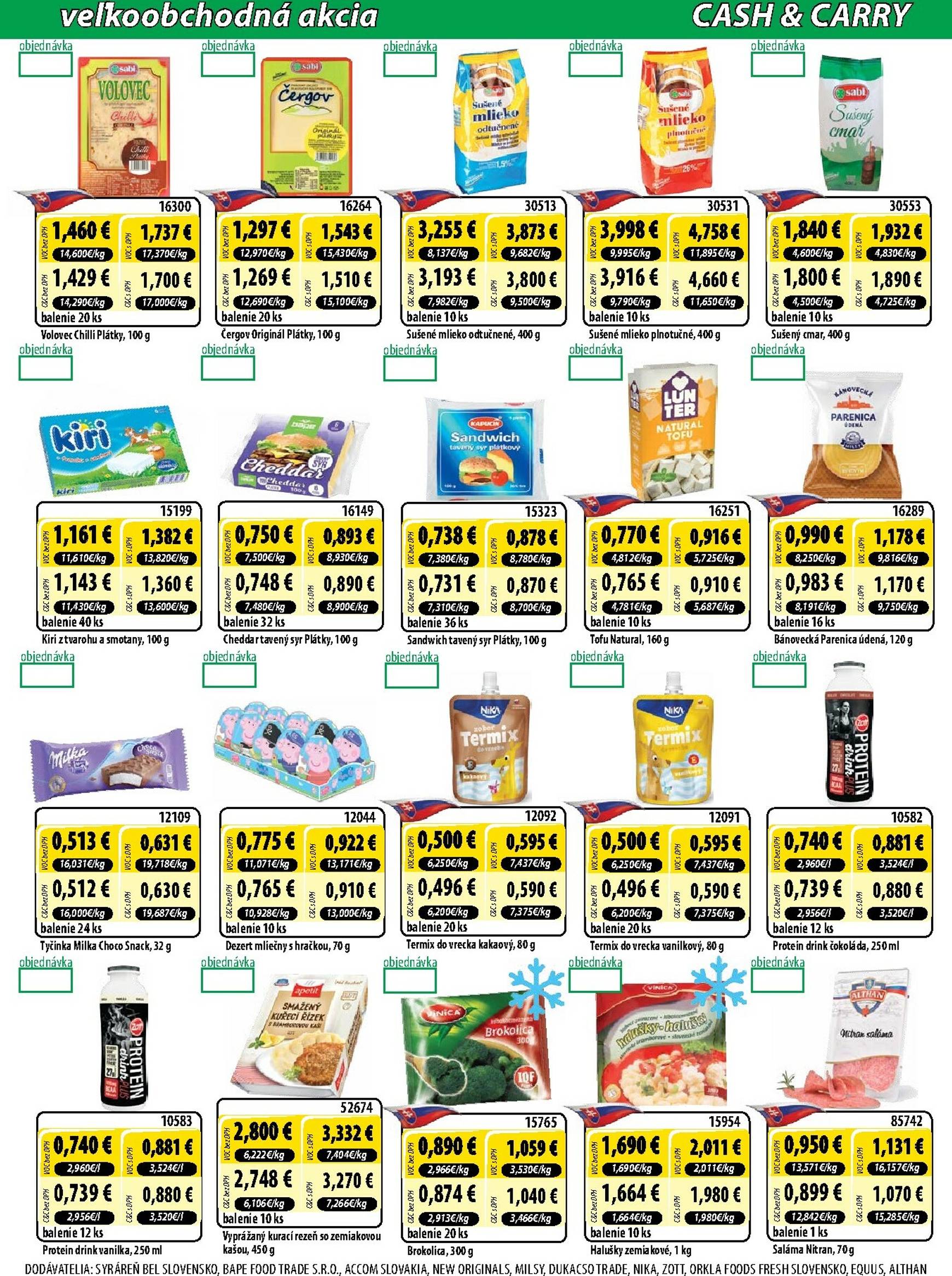 Page 3 of Aktuálny milk-agro leták platný od stredy 21.01 do 03.02