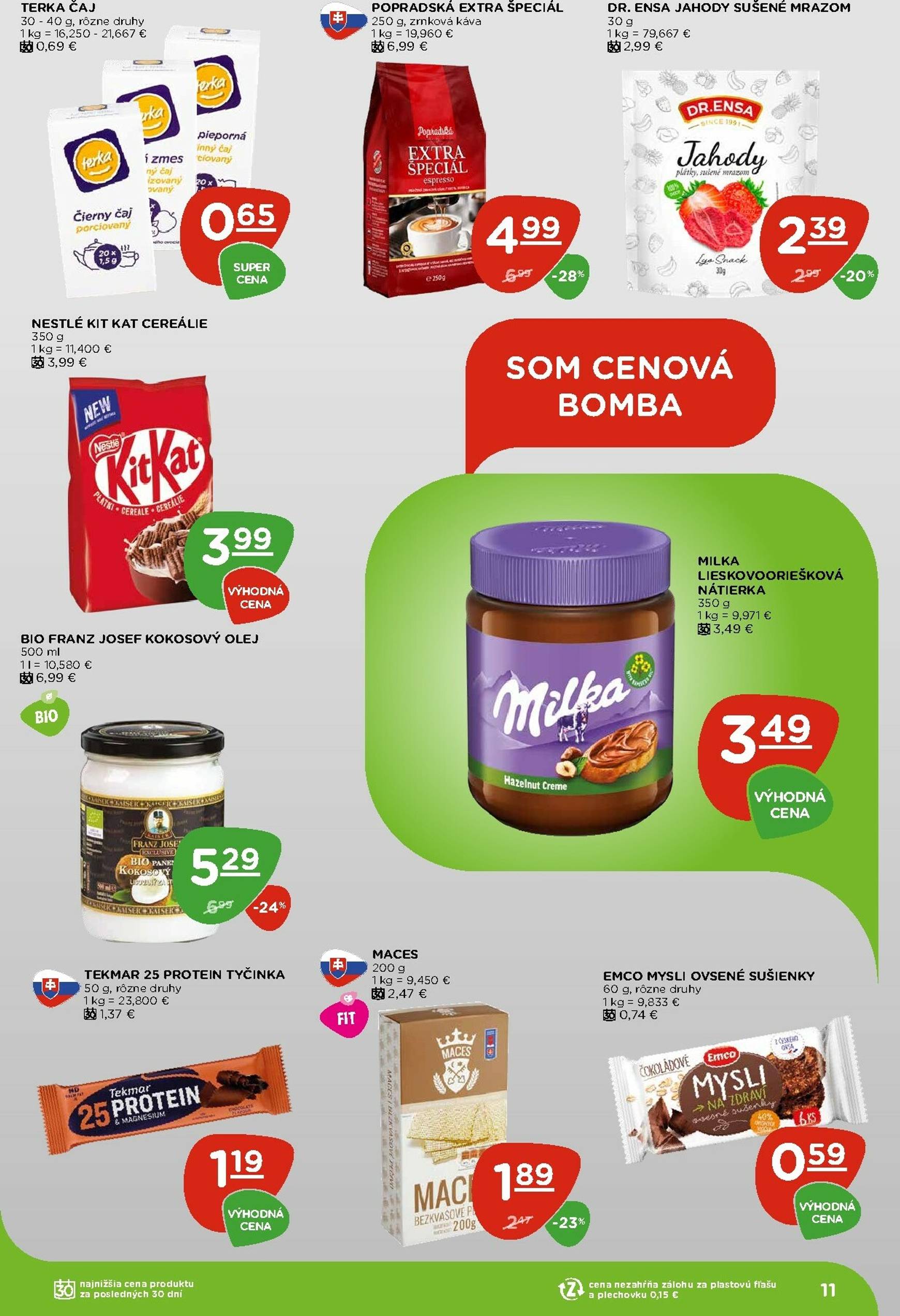 Page 11 of Aktuálny terno leták platný od štvrtka 22.01 do 28.01