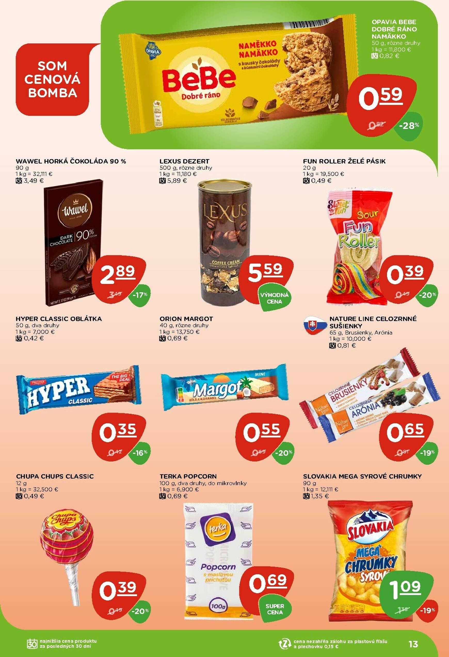 Page 13 of Aktuálny terno leták platný od štvrtka 22.01 do 28.01