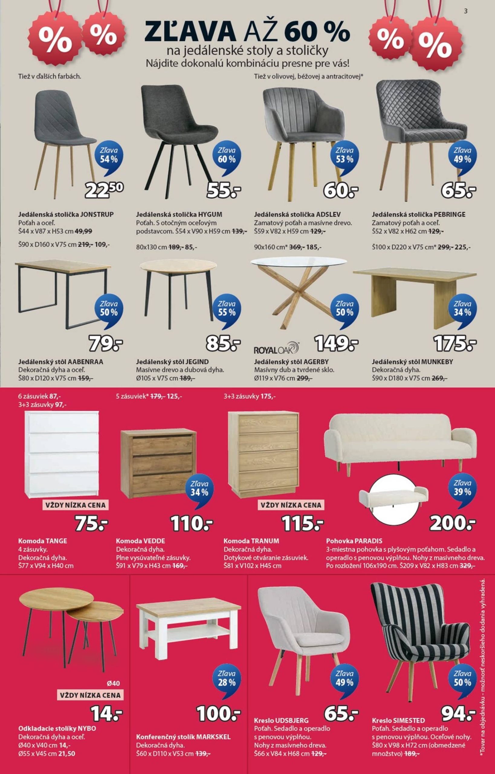 Page 3 of Aktuálny jysk leták platný od stredy 21.01 do 03.02