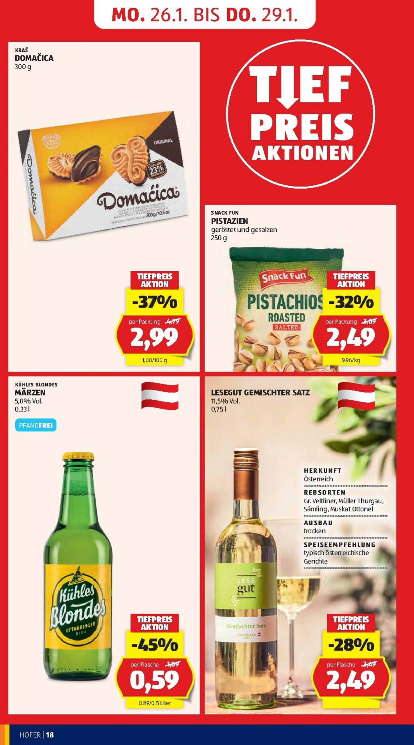 Page 20 of Aktuálny hofer-rakusko leták platný od piatka 23.01 do 29.01