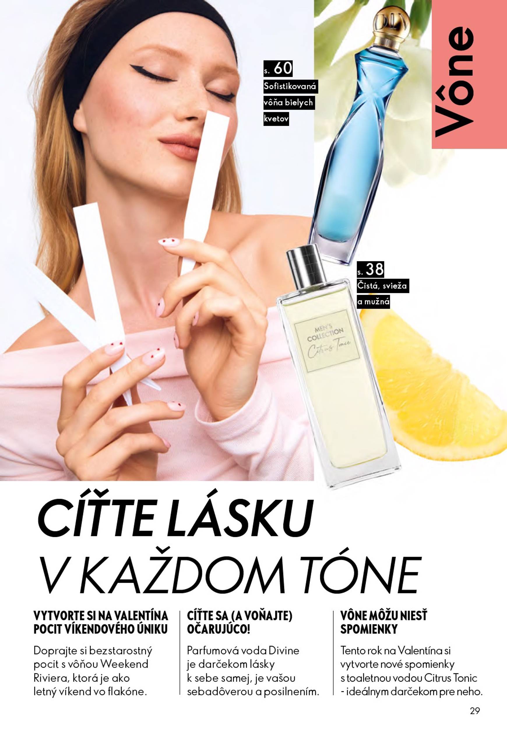 Page 29 of Aktuálny oriflame leták platný od stredy 21.01 do 10.02