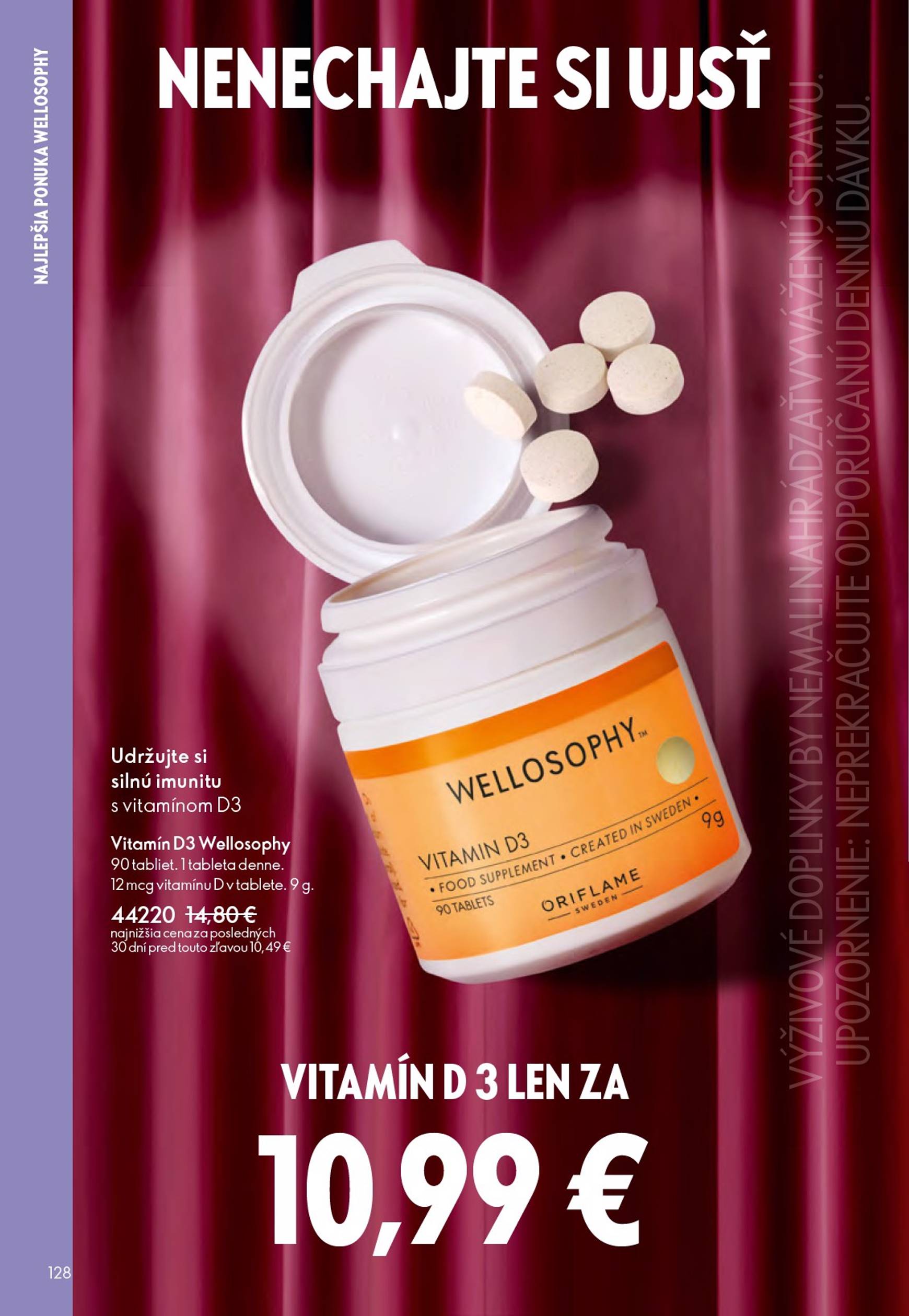 Page 128 of Aktuálny oriflame leták platný od stredy 21.01 do 10.02