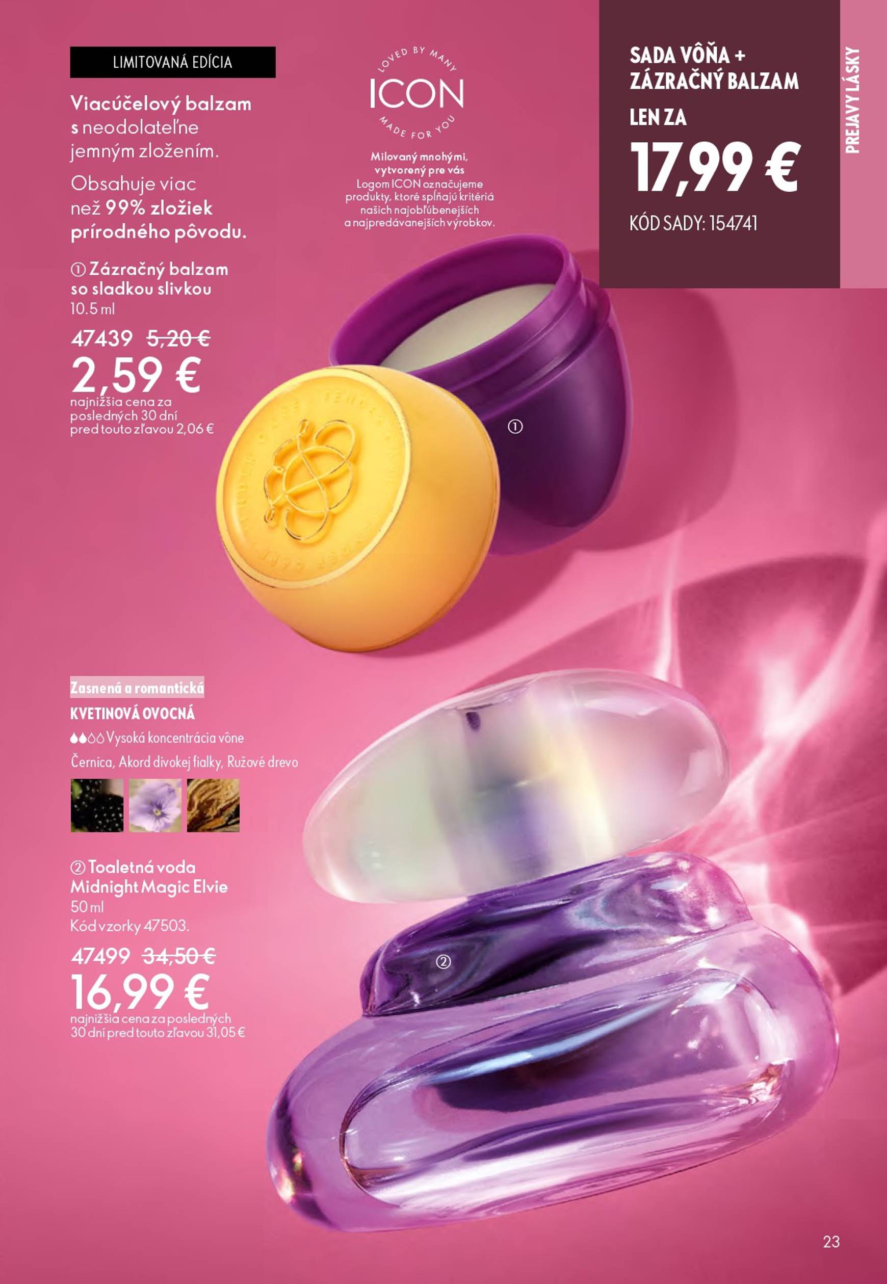 Page 23 of Aktuálny oriflame leták platný od stredy 21.01 do 10.02