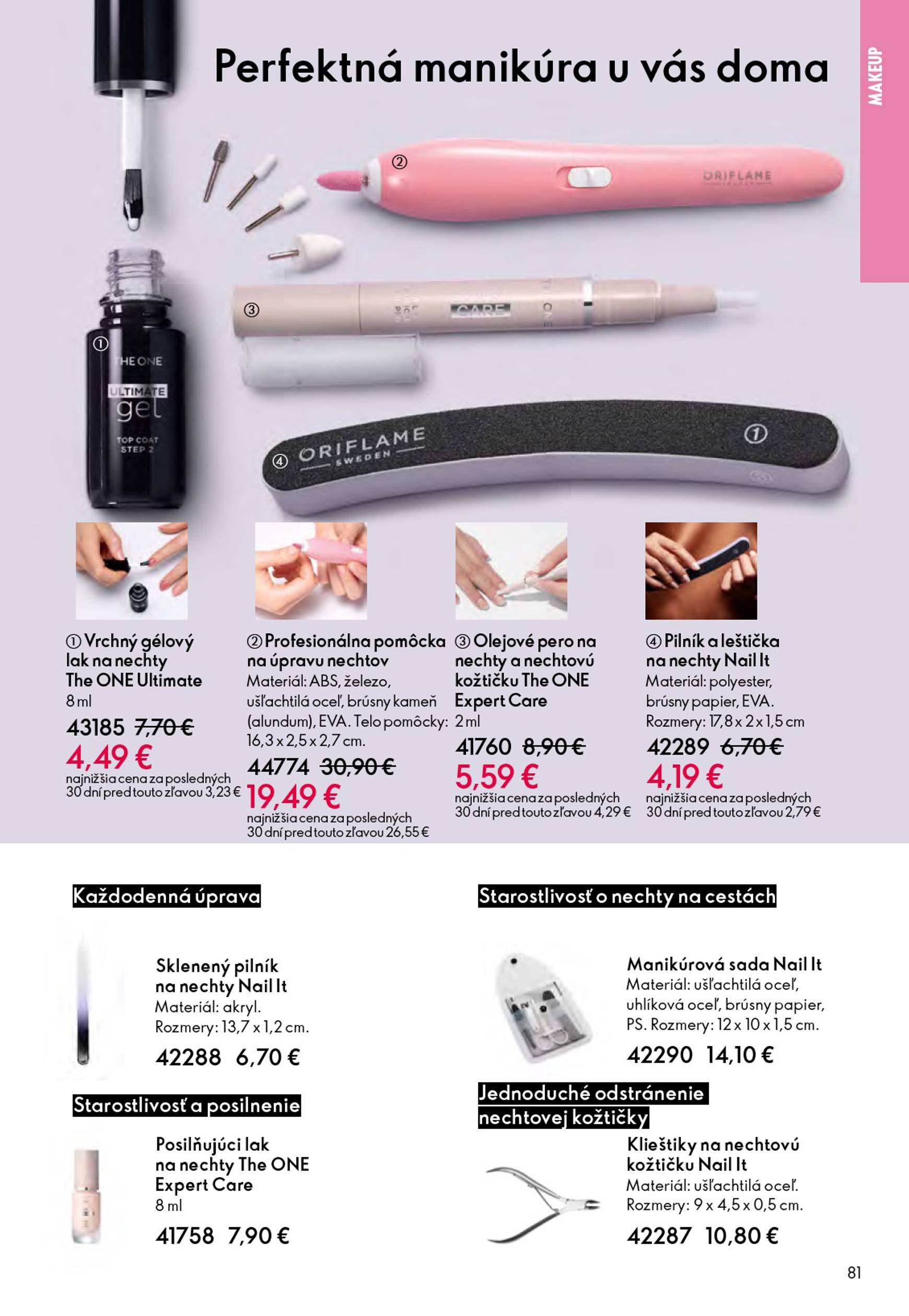 Page 81 of Aktuálny oriflame leták platný od stredy 21.01 do 10.02