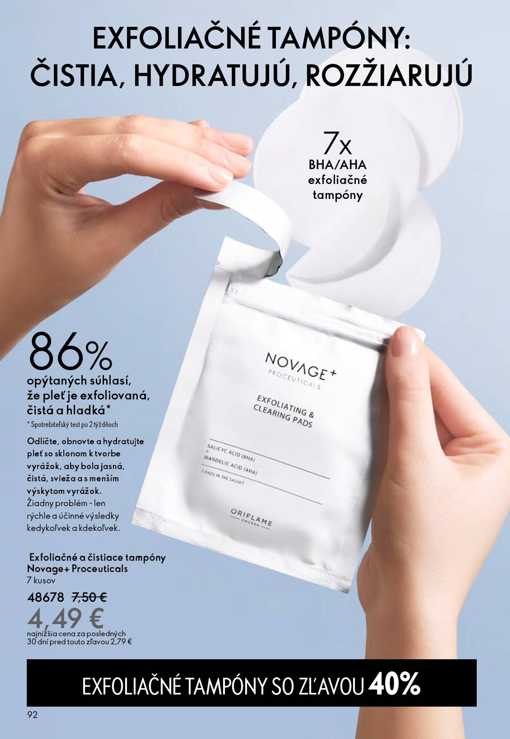 Page 92 of Aktuálny oriflame leták platný od stredy 21.01 do 10.02