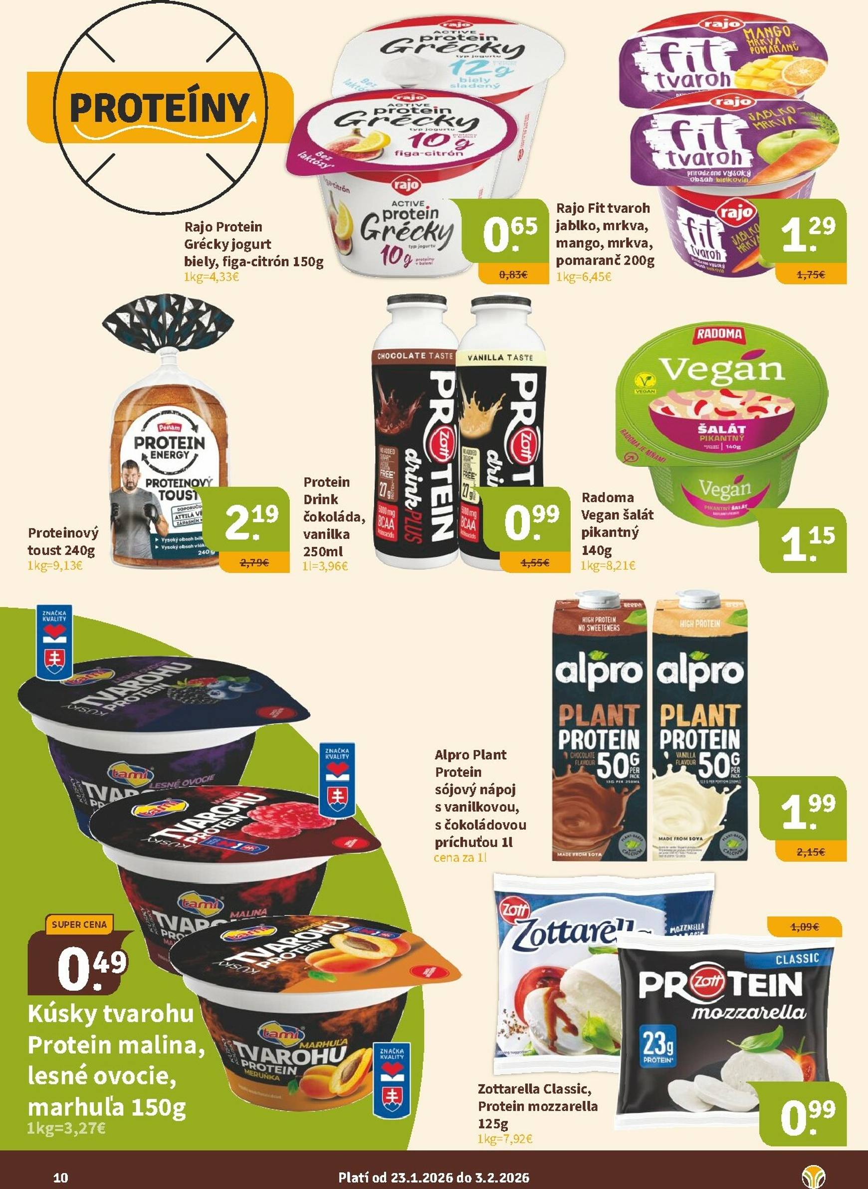 Page 10 of Aktuálny nitrazdroj leták platný od piatka 23.01 do 03.02