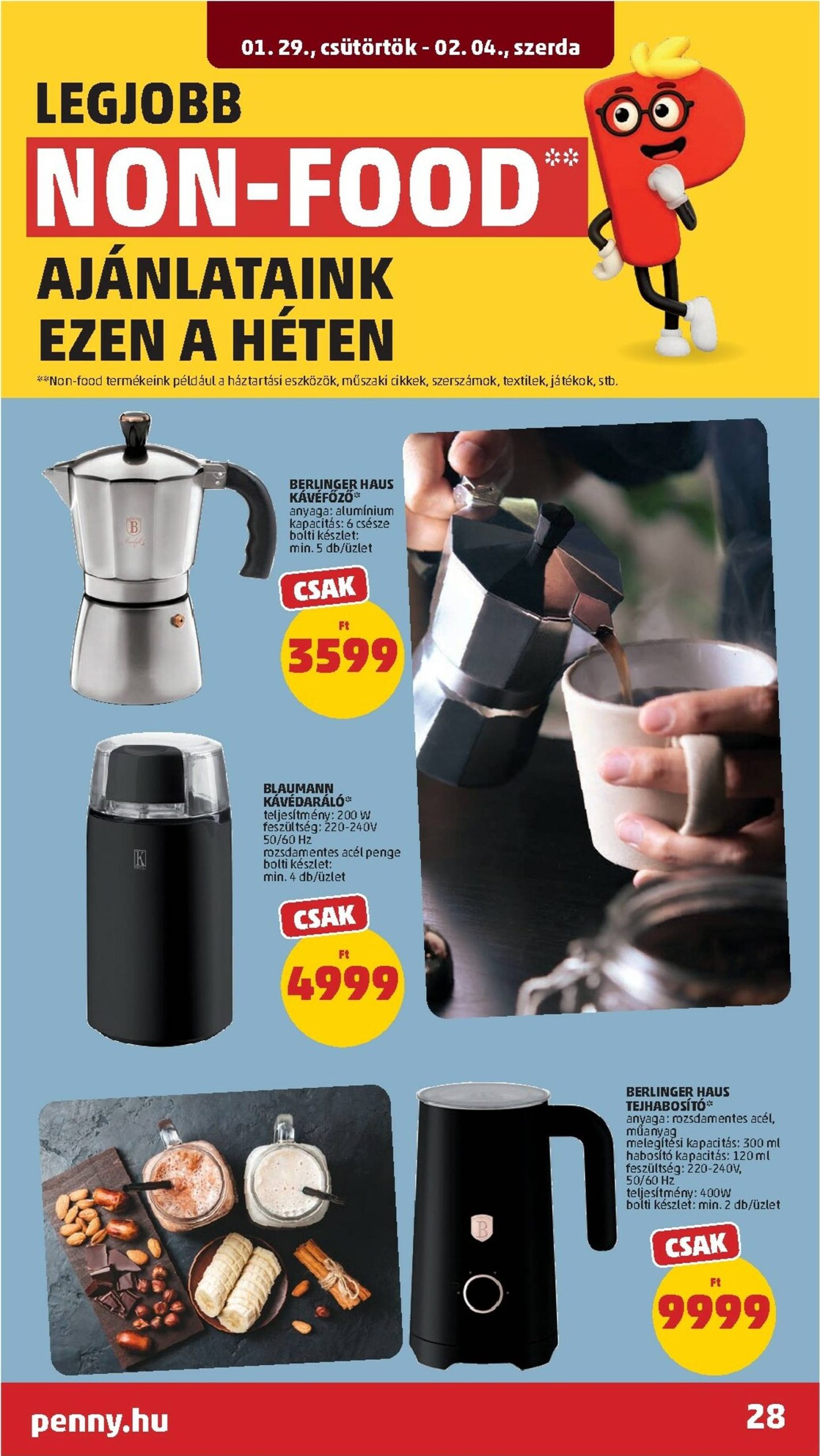 Page 32 of Aktuálny penny-madarsko leták platný od štvrtka 29.01 do 04.02