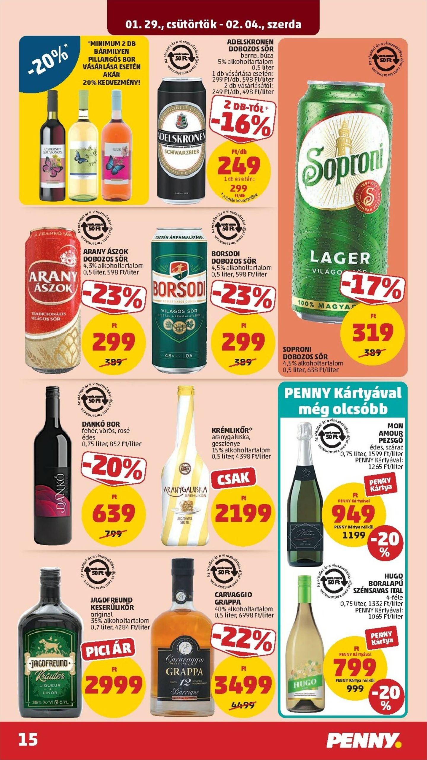 Page 19 of Aktuálny penny-madarsko leták platný od štvrtka 29.01 do 04.02