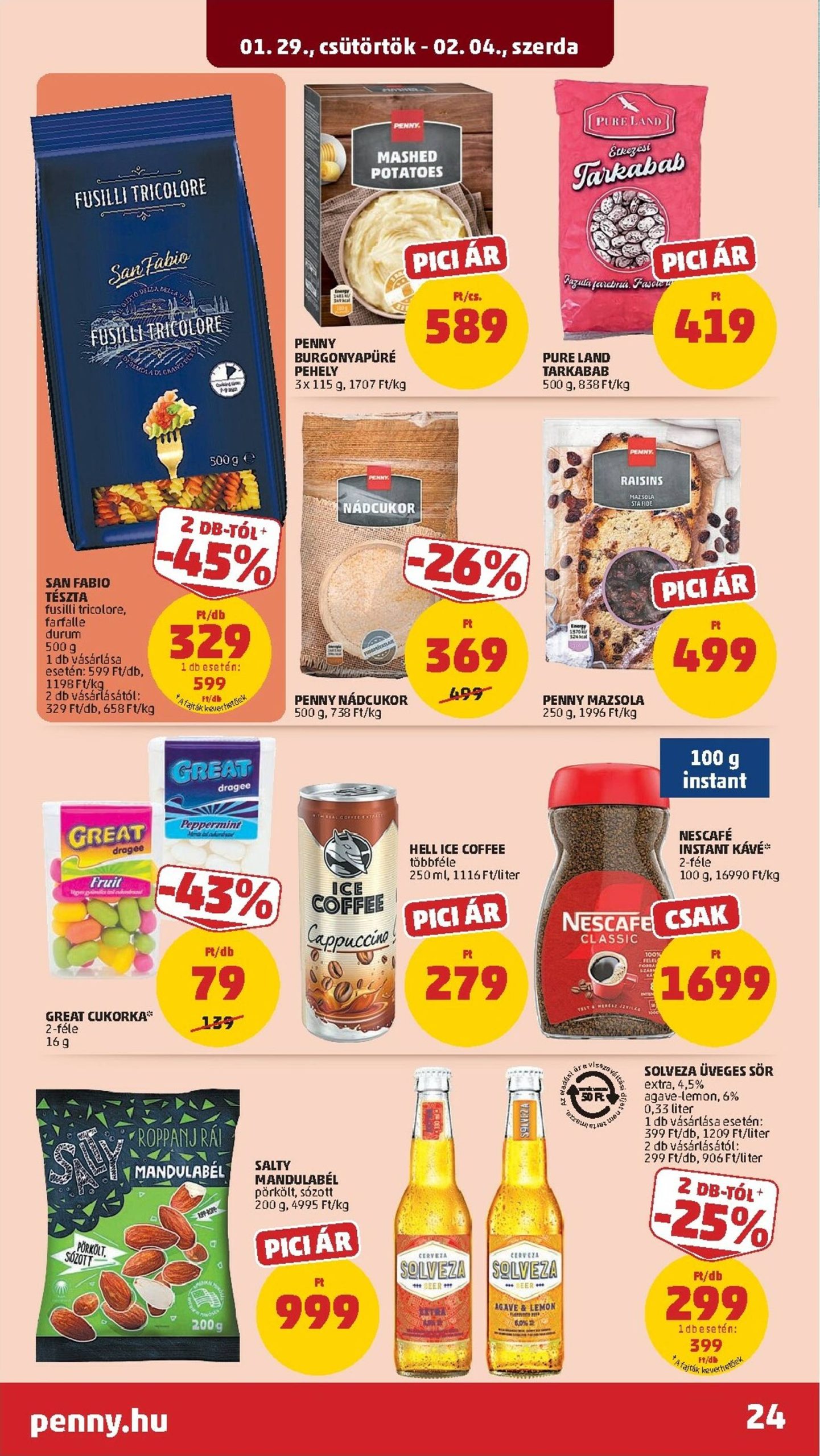 Page 28 of Aktuálny penny-madarsko leták platný od štvrtka 29.01 do 04.02