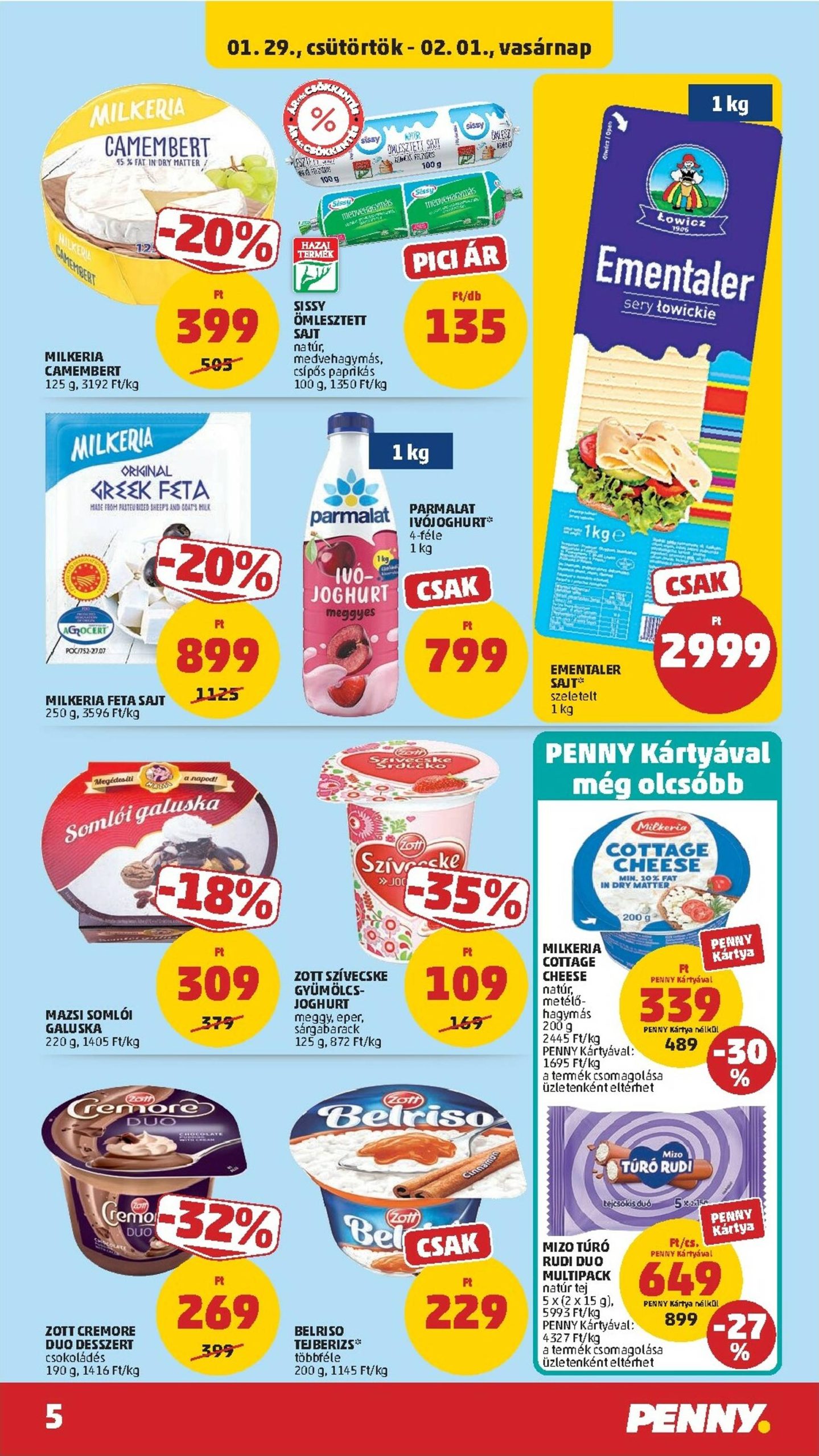 Page 7 of Aktuálny penny-madarsko leták platný od štvrtka 29.01 do 04.02