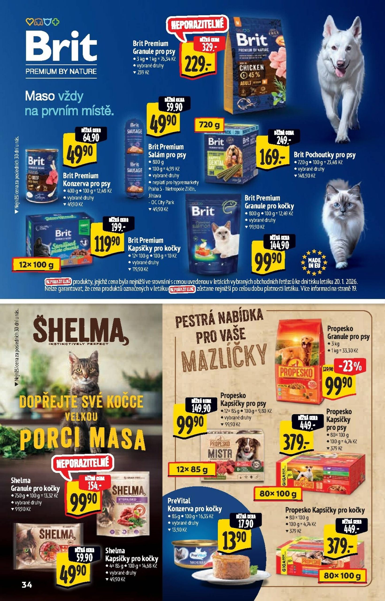 Page 34 of Aktuálny albert-cesko leták platný od stredy 28.01 do 10.02