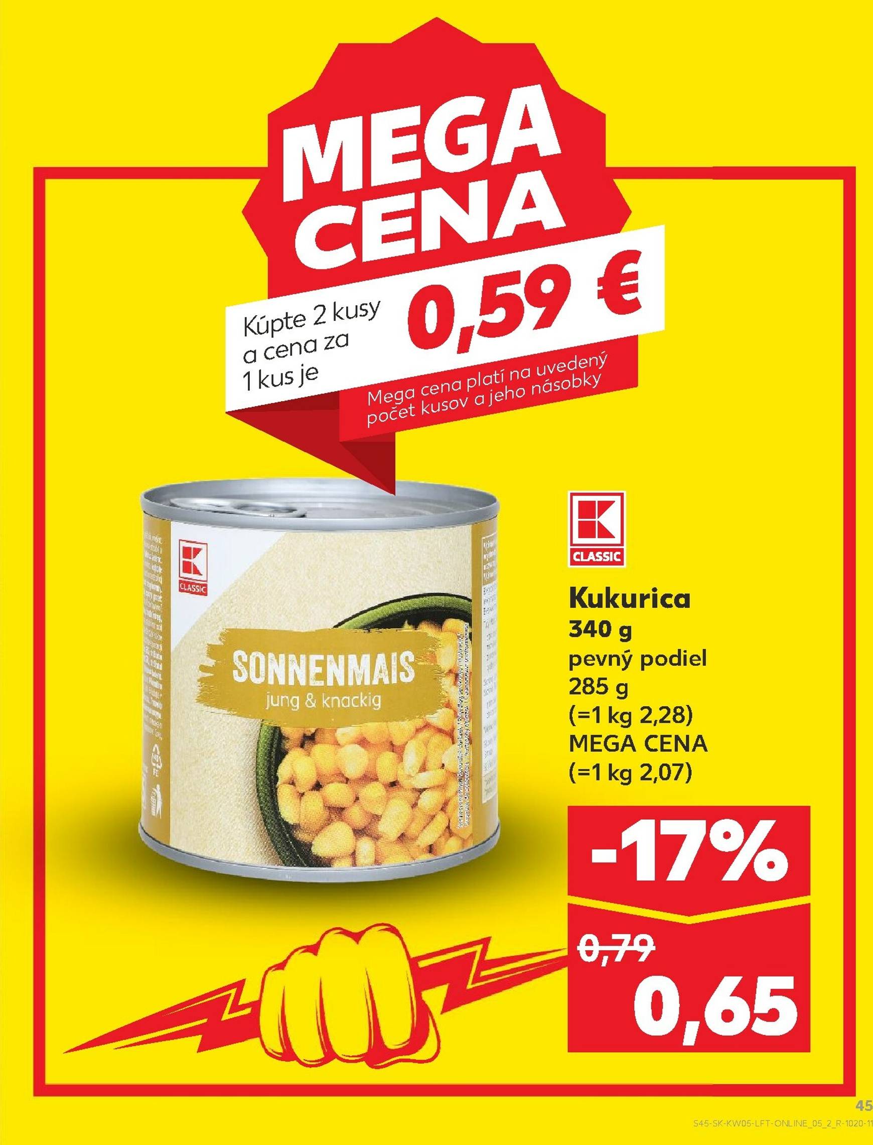 Page 45 of Aktuálny kaufland leták platný od štvrtka 29.01 do 04.02