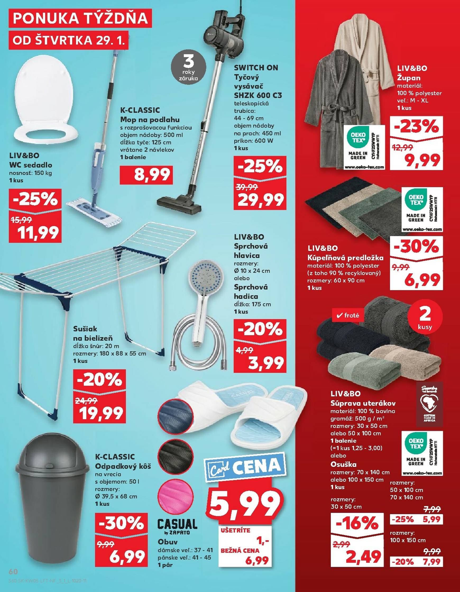Page 60 of Aktuálny kaufland leták platný od štvrtka 29.01 do 04.02