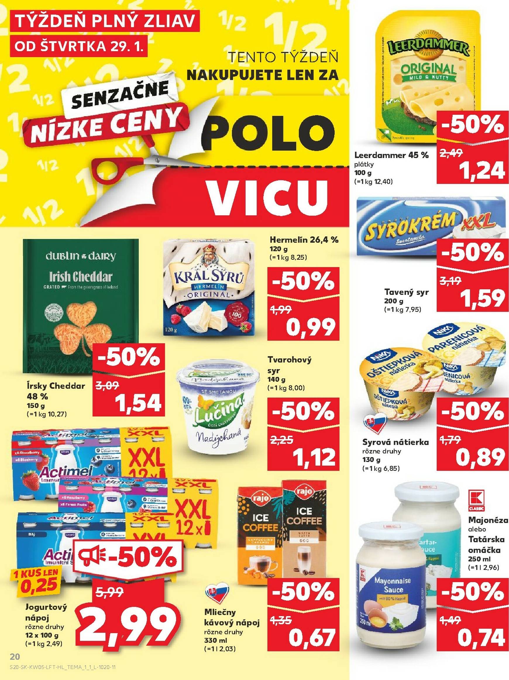 Page 20 of Aktuálny kaufland leták platný od štvrtka 29.01 do 04.02