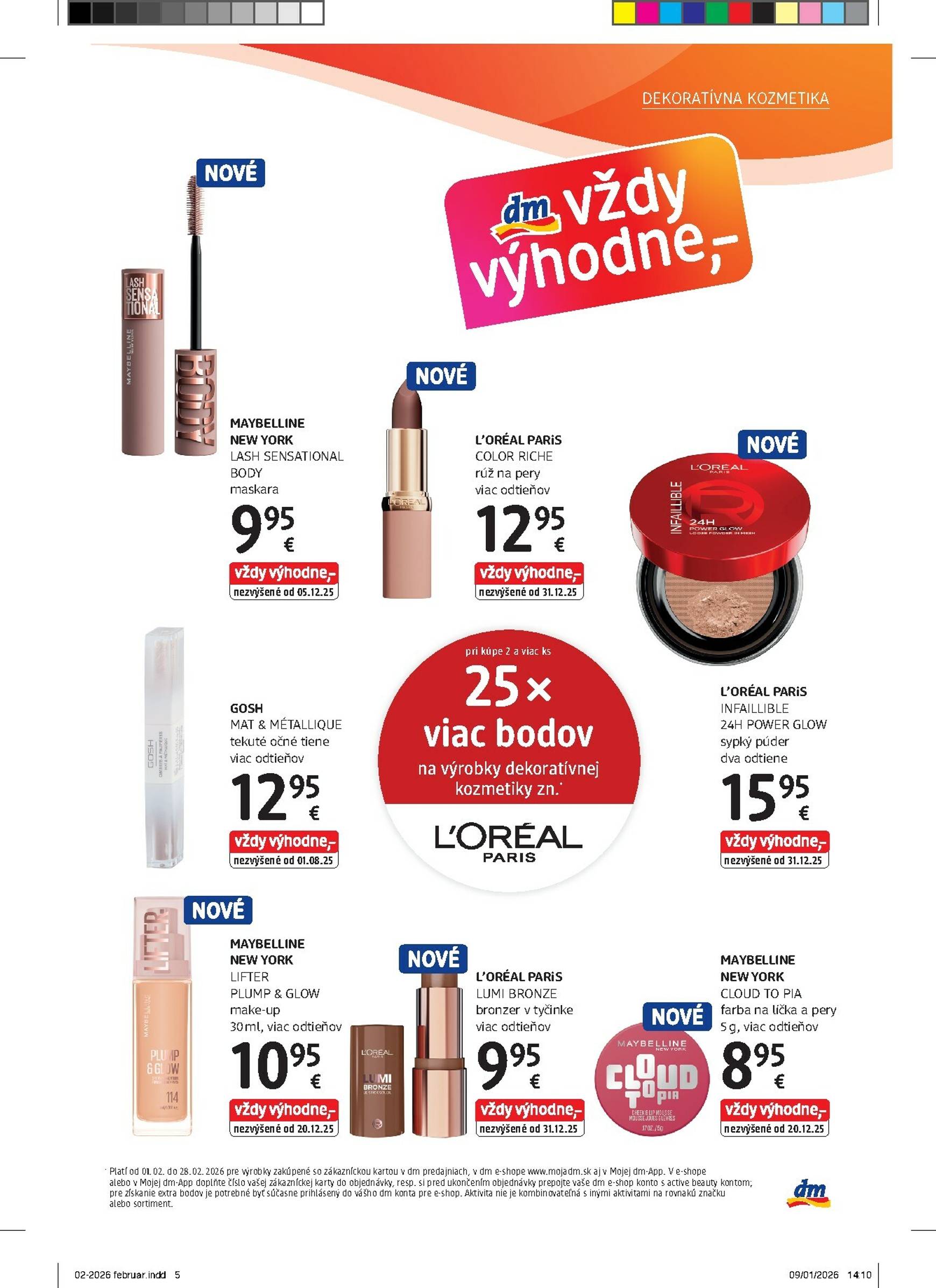 Page 5 of Aktuálny dm-drogerie leták platný od nedele 01.02 do 28.02