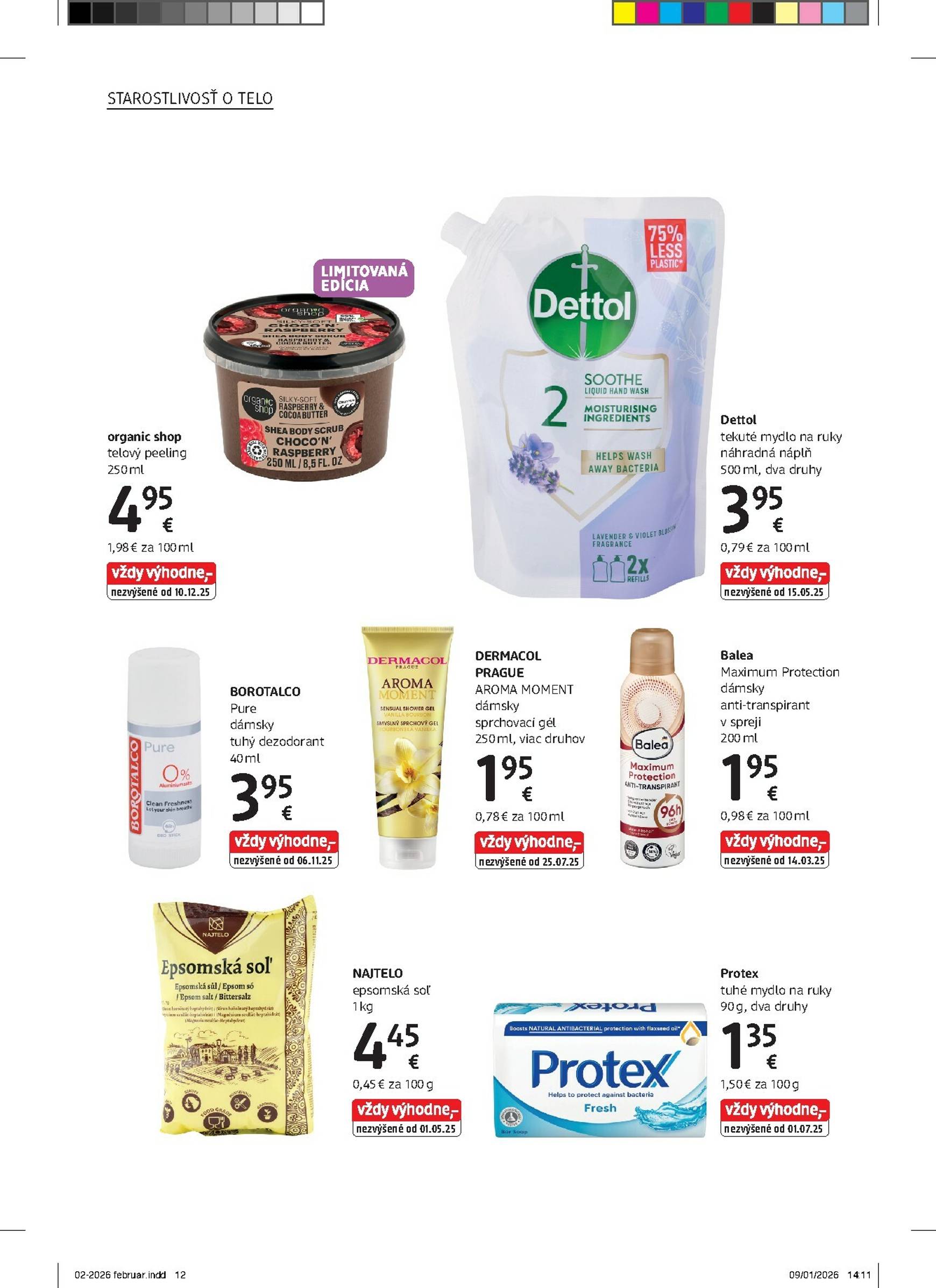 Page 12 of Aktuálny dm-drogerie leták platný od nedele 01.02 do 28.02