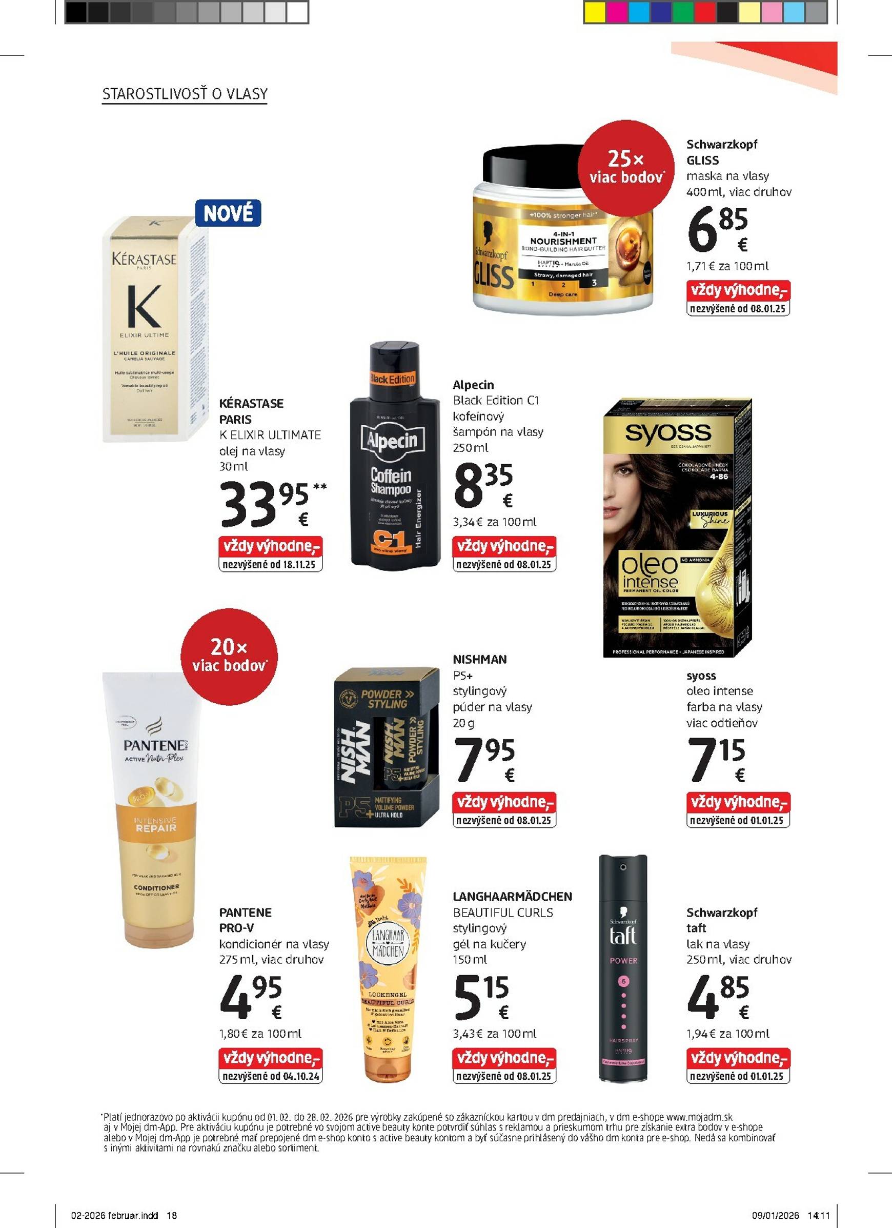 Page 18 of Aktuálny dm-drogerie leták platný od nedele 01.02 do 28.02