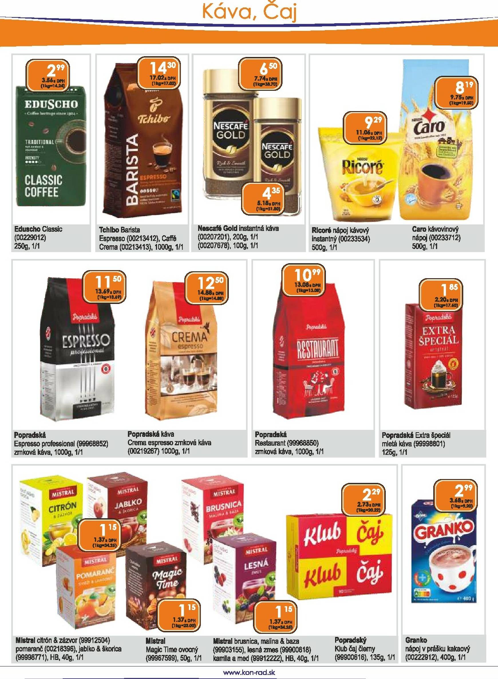 Page 23 of Aktuálny kon-rad leták platný od nedele 01.02 do 28.02