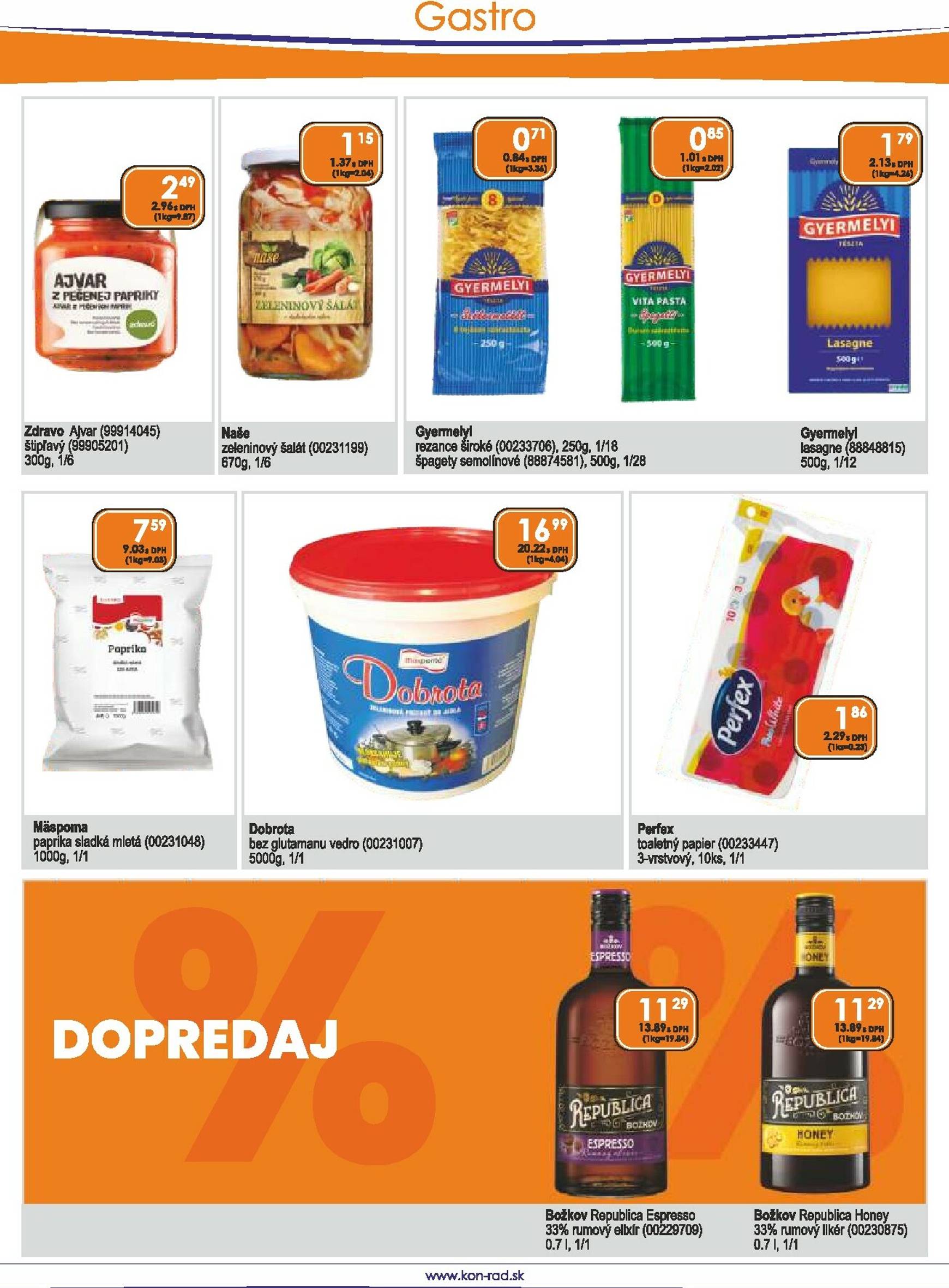 Page 31 of Aktuálny kon-rad leták platný od nedele 01.02 do 28.02