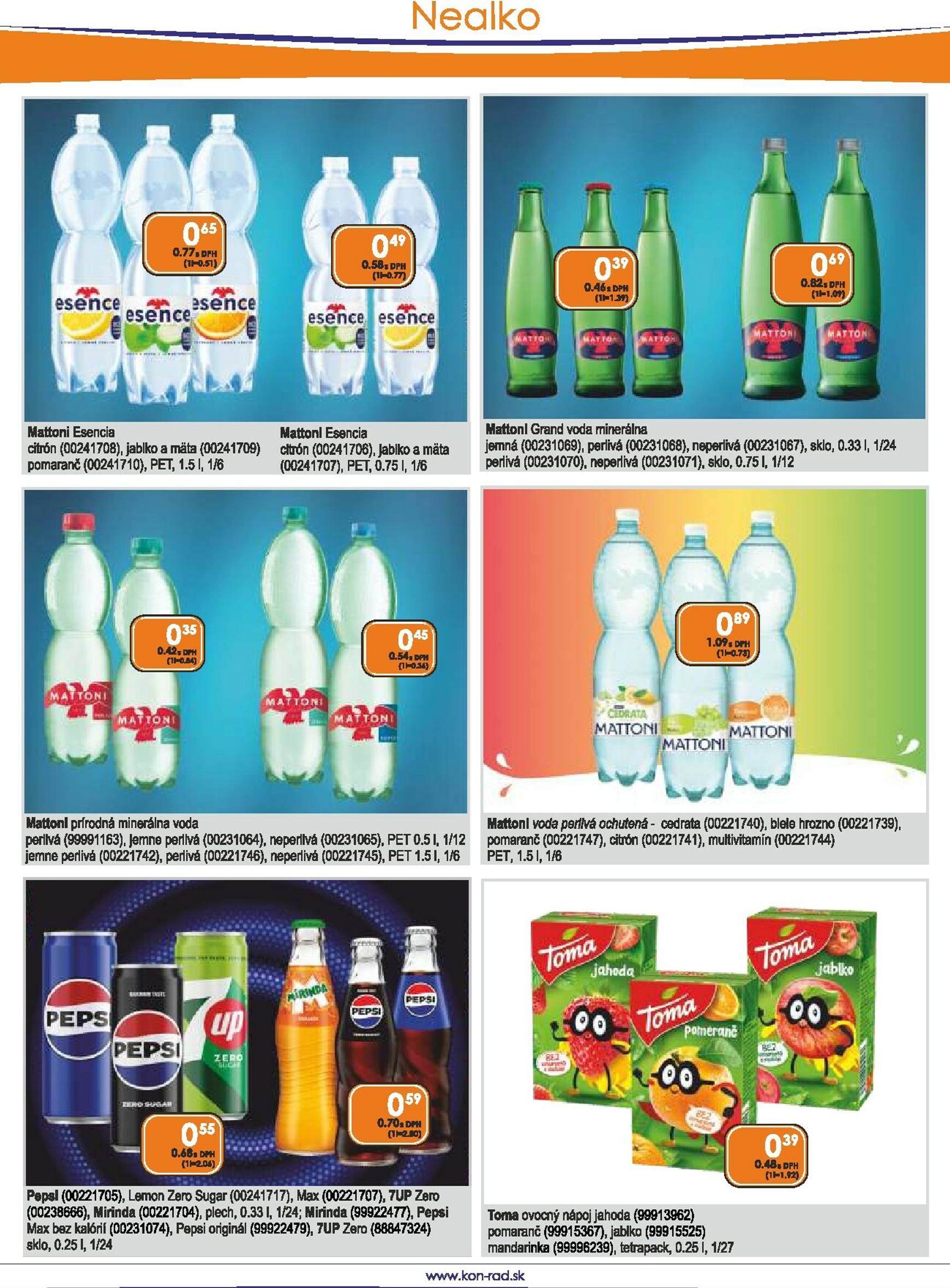 Page 19 of Aktuálny kon-rad leták platný od nedele 01.02 do 28.02