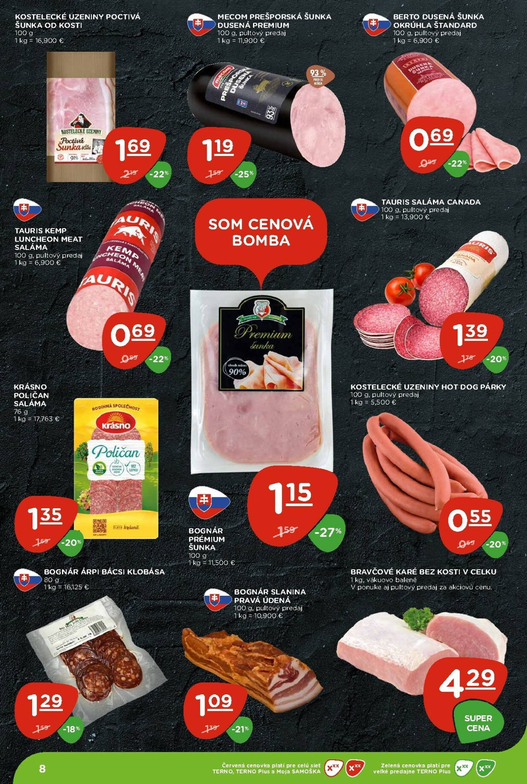Page 8 of Aktuálny terno leták platný od štvrtka 29.01 do 04.02