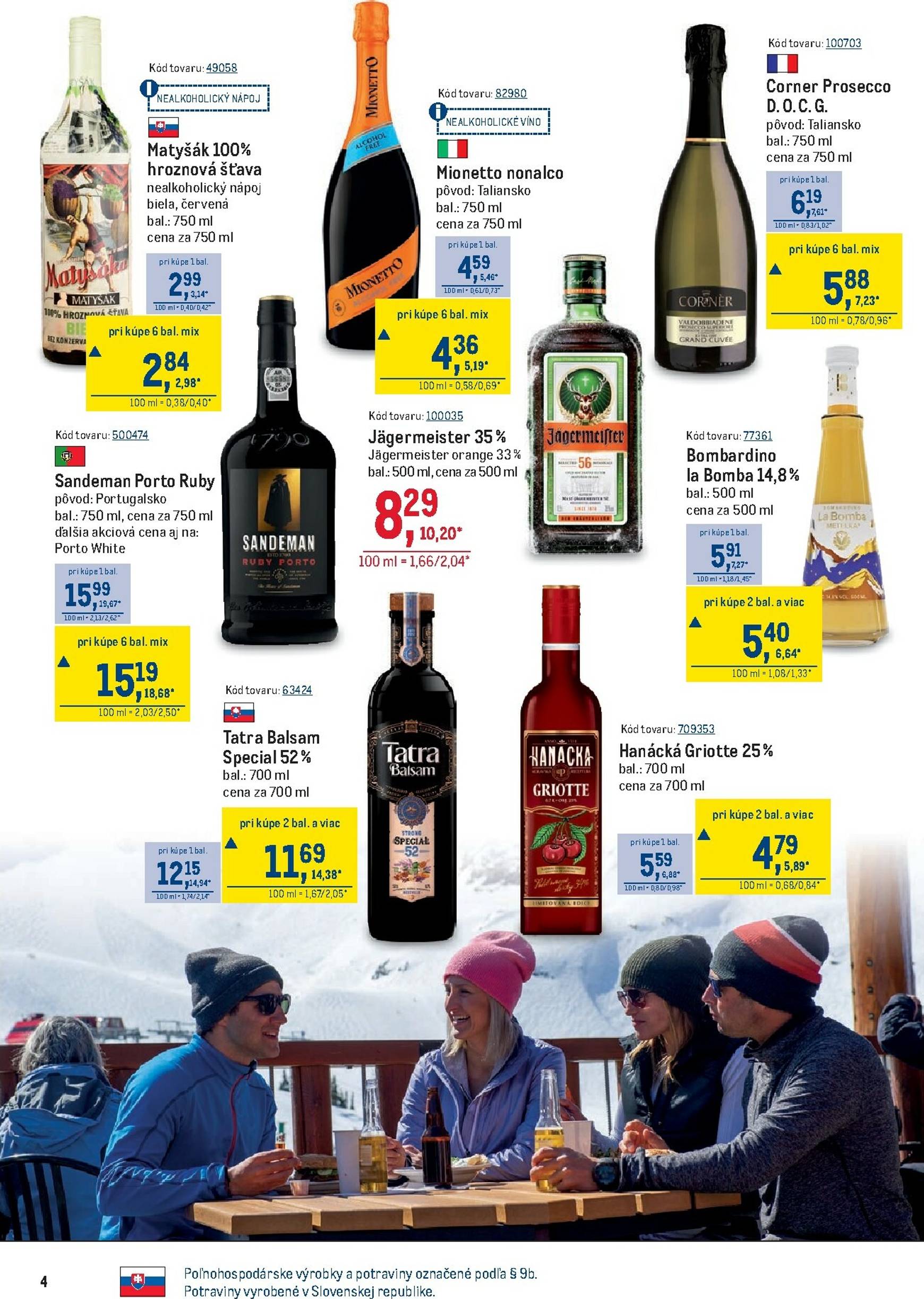 Page 4 of Aktuálny metro leták platný od stredy 28.01 do 10.02