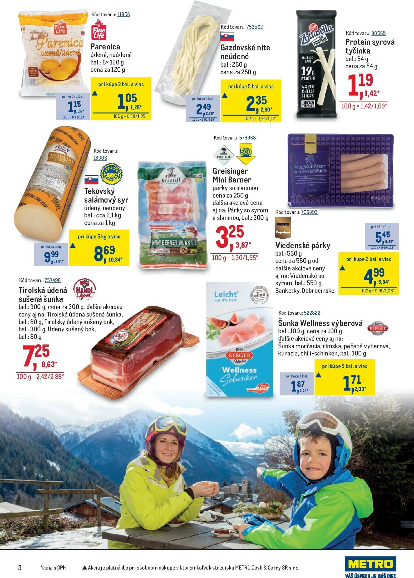 Page 3 of Aktuálny metro leták platný od stredy 28.01 do 10.02