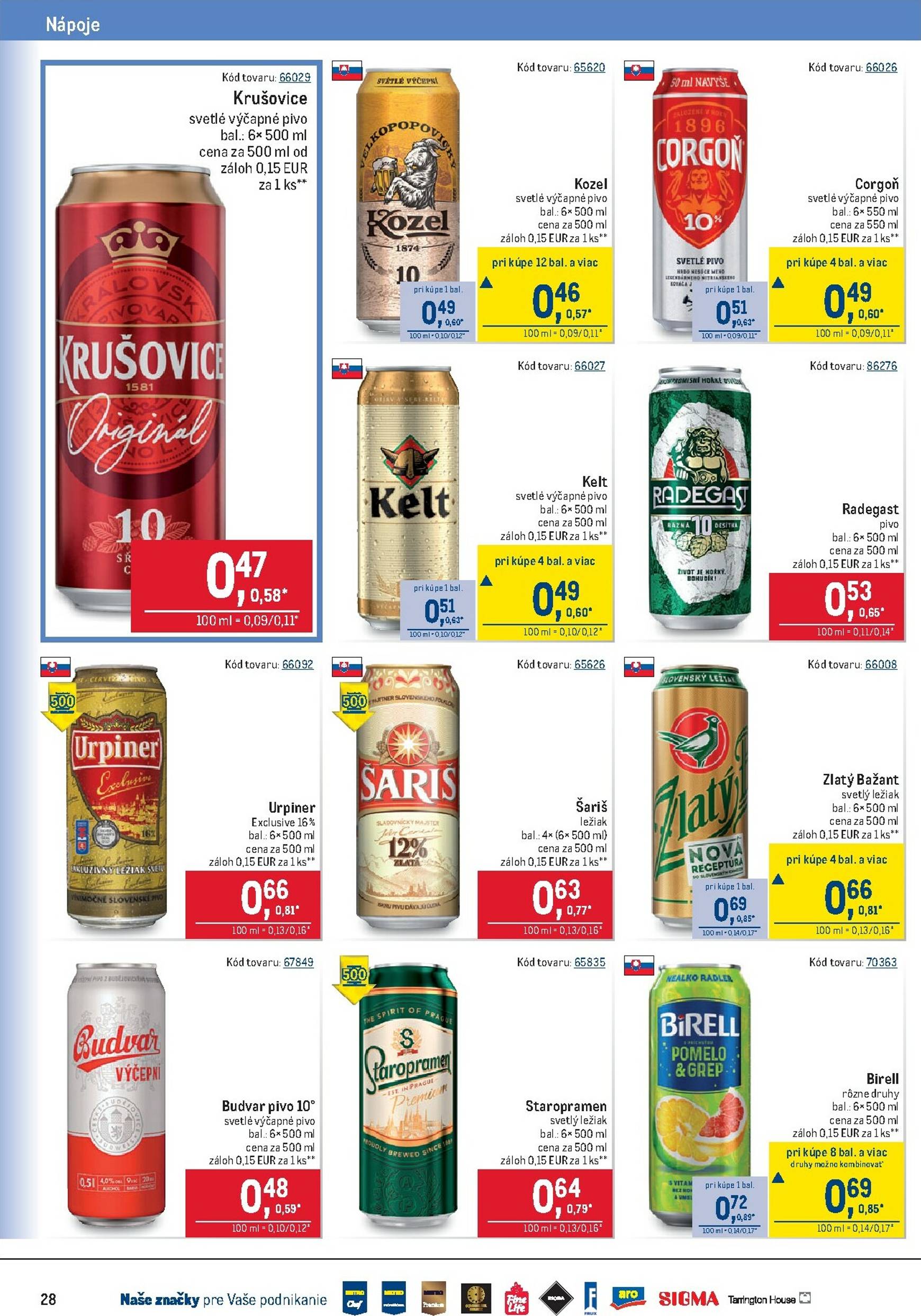 Page 28 of Aktuálny metro leták platný od stredy 28.01 do 10.02