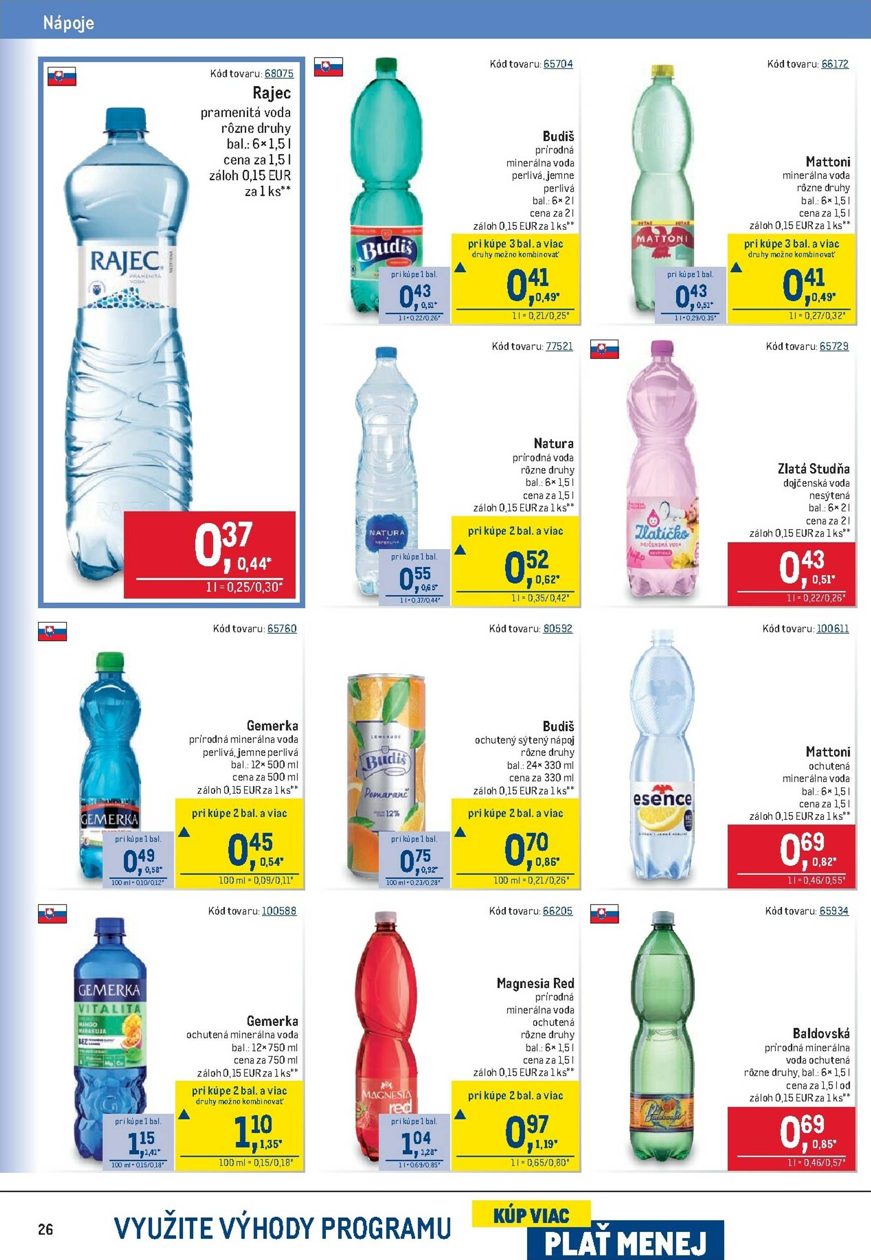 Page 26 of Aktuálny metro leták platný od stredy 28.01 do 10.02