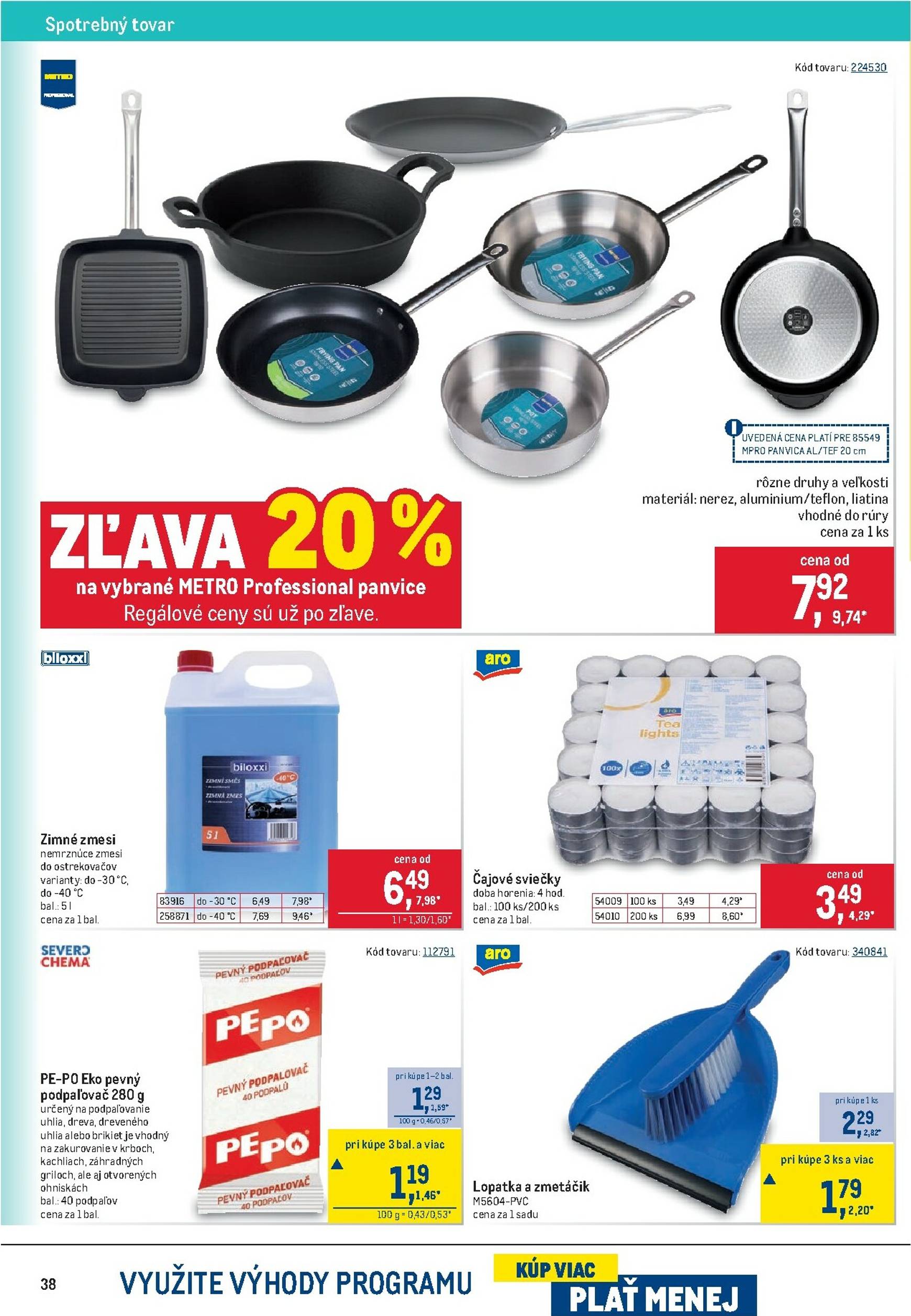 Page 38 of Aktuálny metro leták platný od stredy 28.01 do 10.02