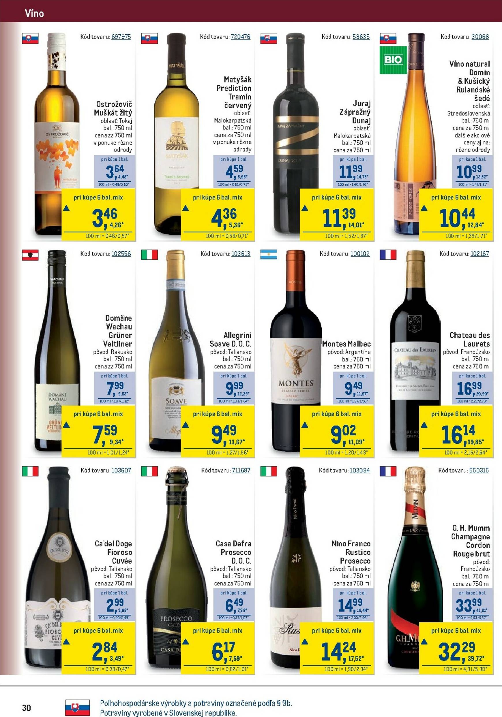 Page 30 of Aktuálny metro leták platný od stredy 28.01 do 10.02