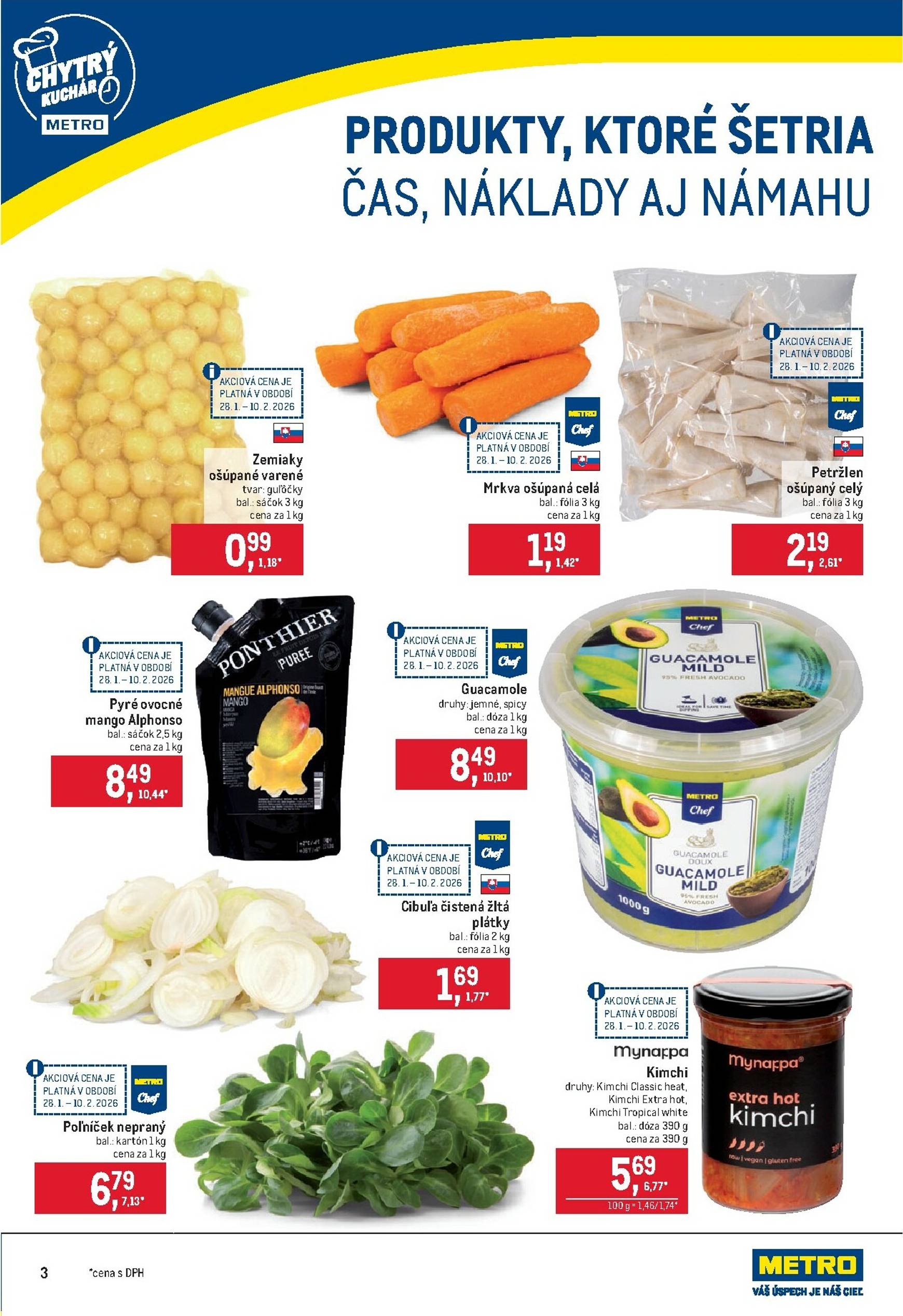 Page 3 of Aktuálny metro leták platný od stredy 28.01 do 24.02