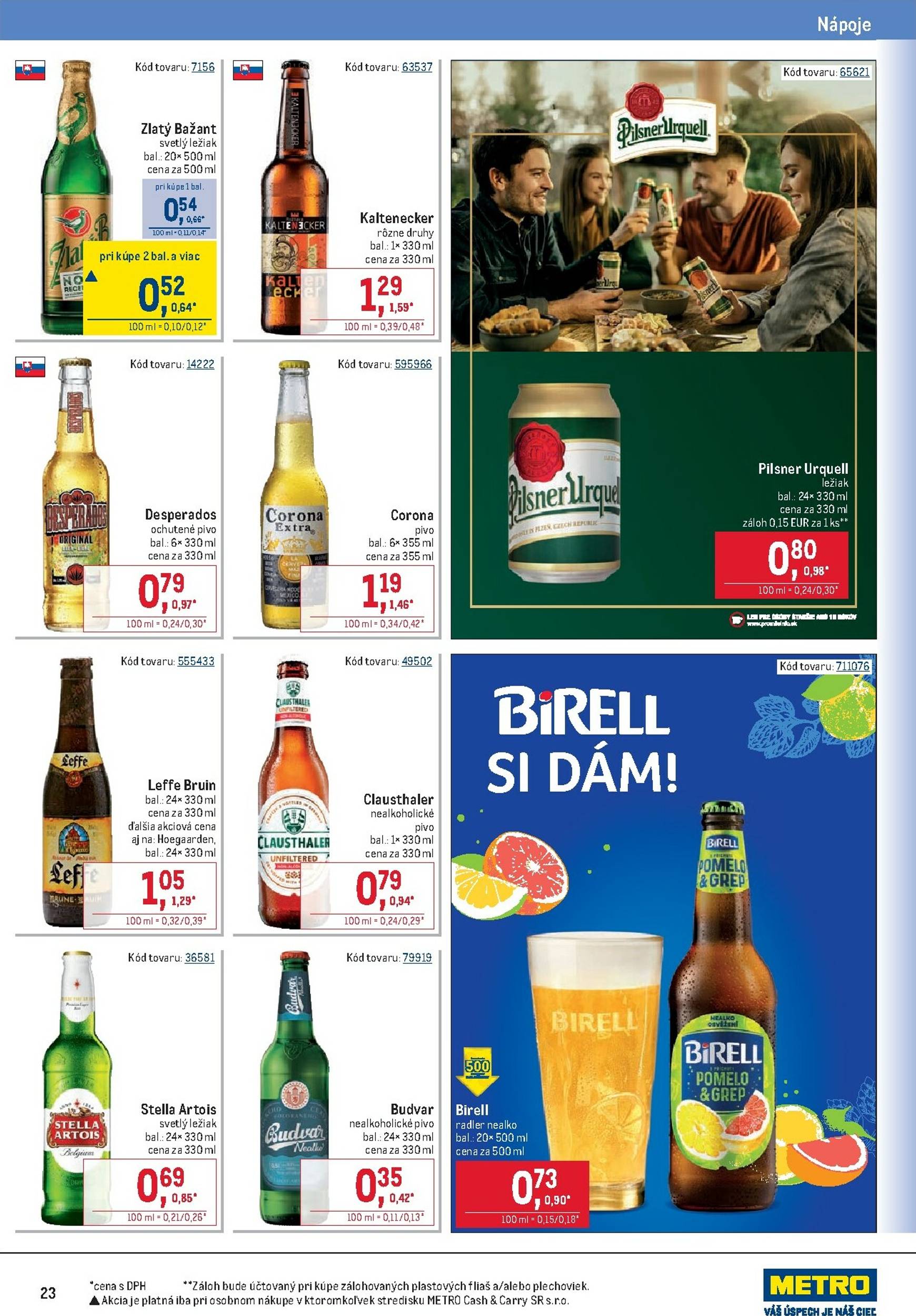 Page 23 of Aktuálny metro leták platný od stredy 28.01 do 24.02