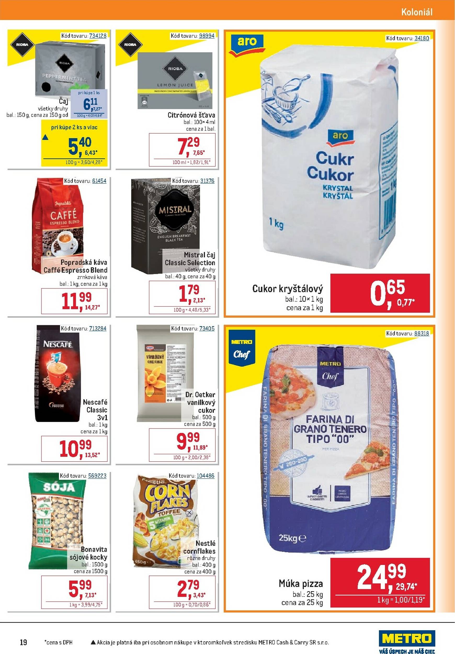 Page 19 of Aktuálny metro leták platný od stredy 28.01 do 24.02