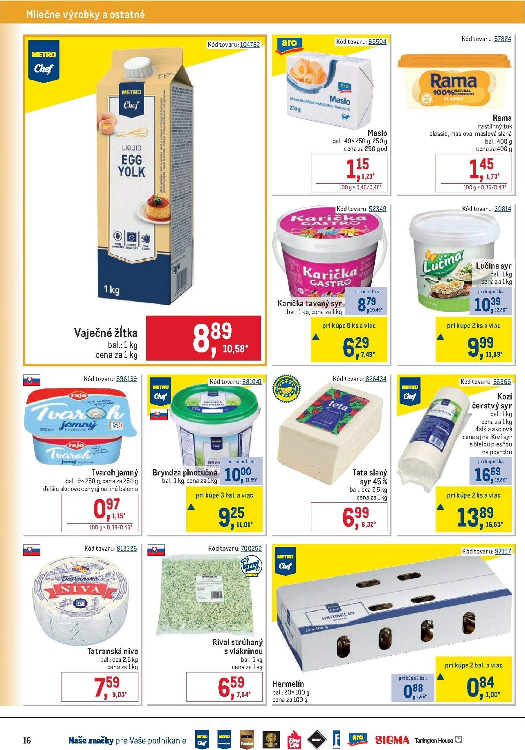 Page 16 of Aktuálny metro leták platný od stredy 28.01 do 24.02