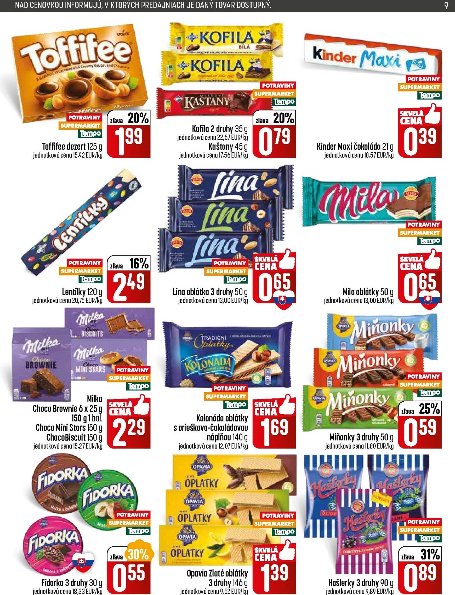 Page 9 of Aktuálny coop-jednota leták platný od štvrtka 29.01 do 04.02