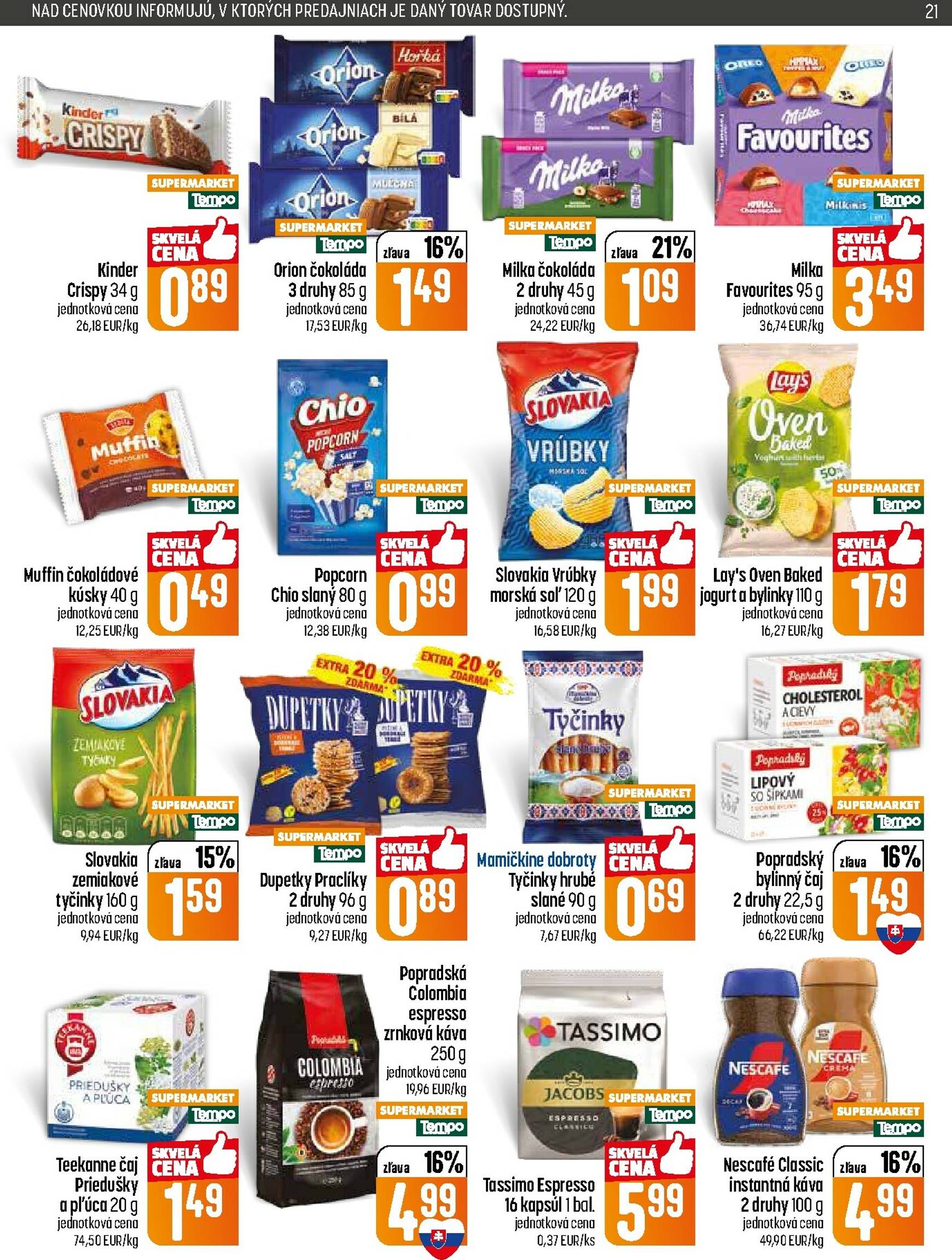 Page 21 of Aktuálny coop-jednota leták platný od štvrtka 29.01 do 04.02