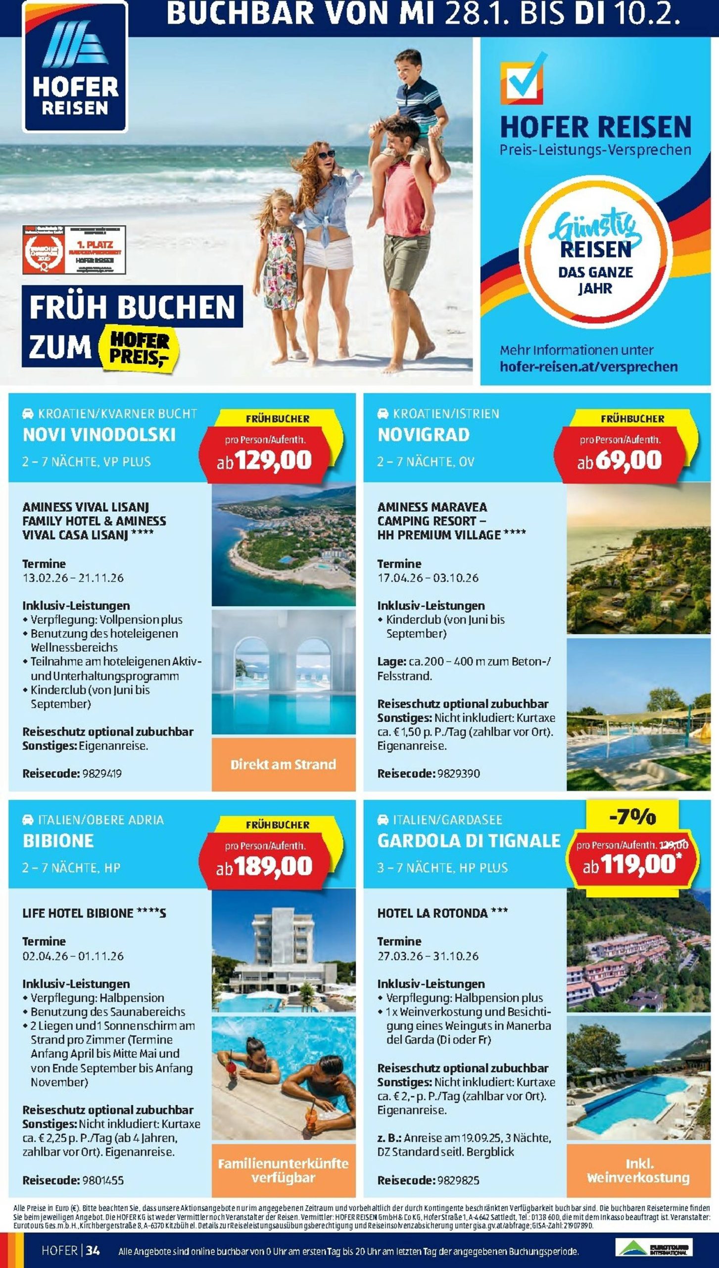 Page 38 of Aktuálny hofer-rakusko leták platný od piatka 30.01 do 05.02