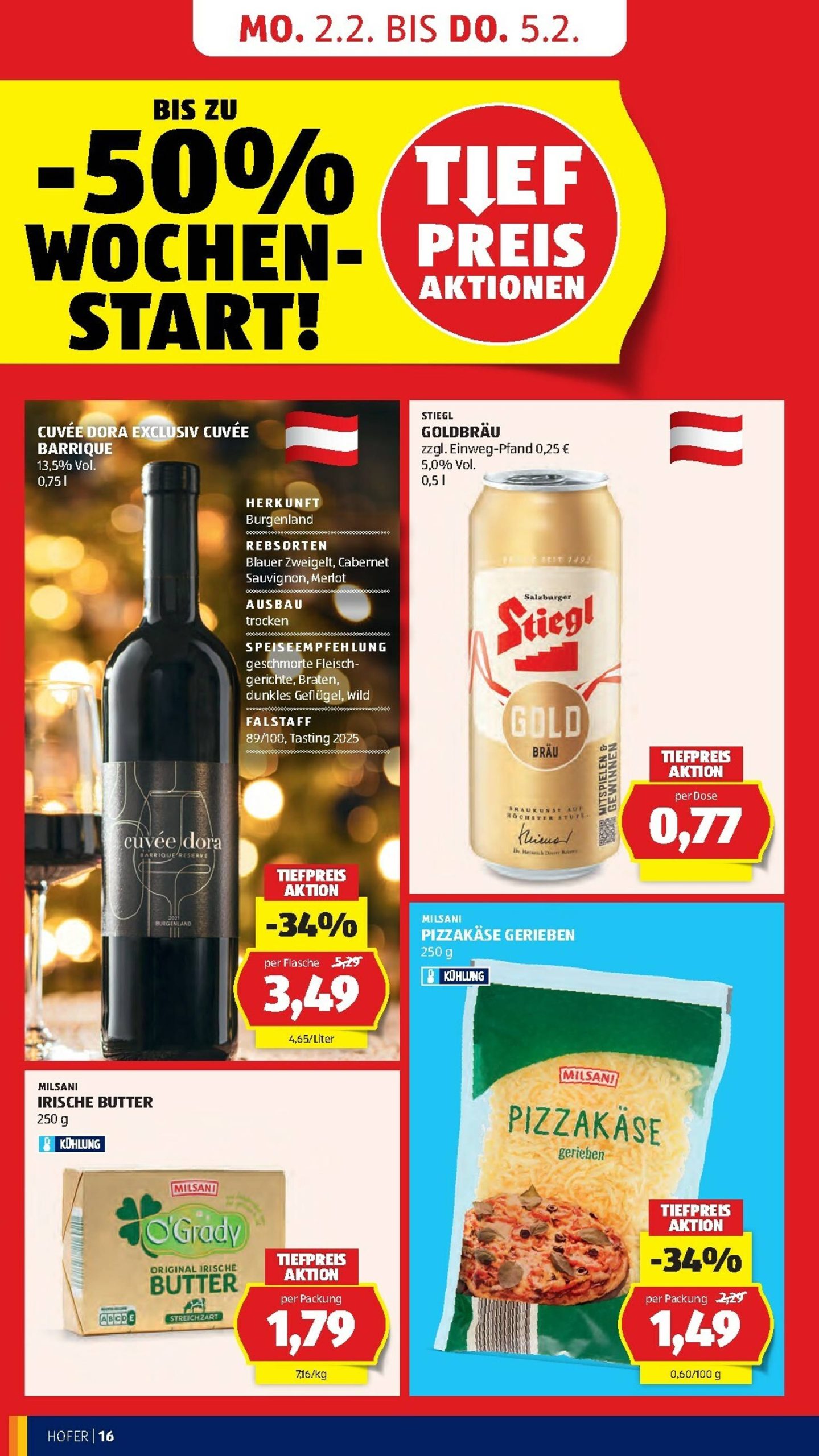Page 18 of Aktuálny hofer-rakusko leták platný od piatka 30.01 do 05.02
